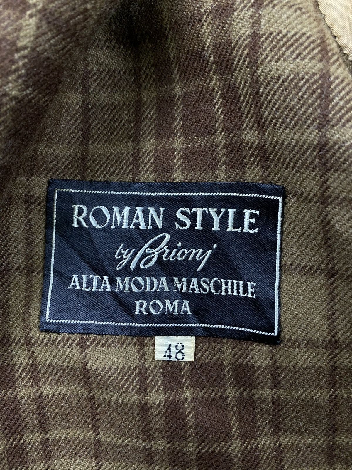 Brioni Vintage Brioni Roman Style Long Coat Wool Jacket Size US M / EU 48-50 / 2 - 10 Thumbnail
