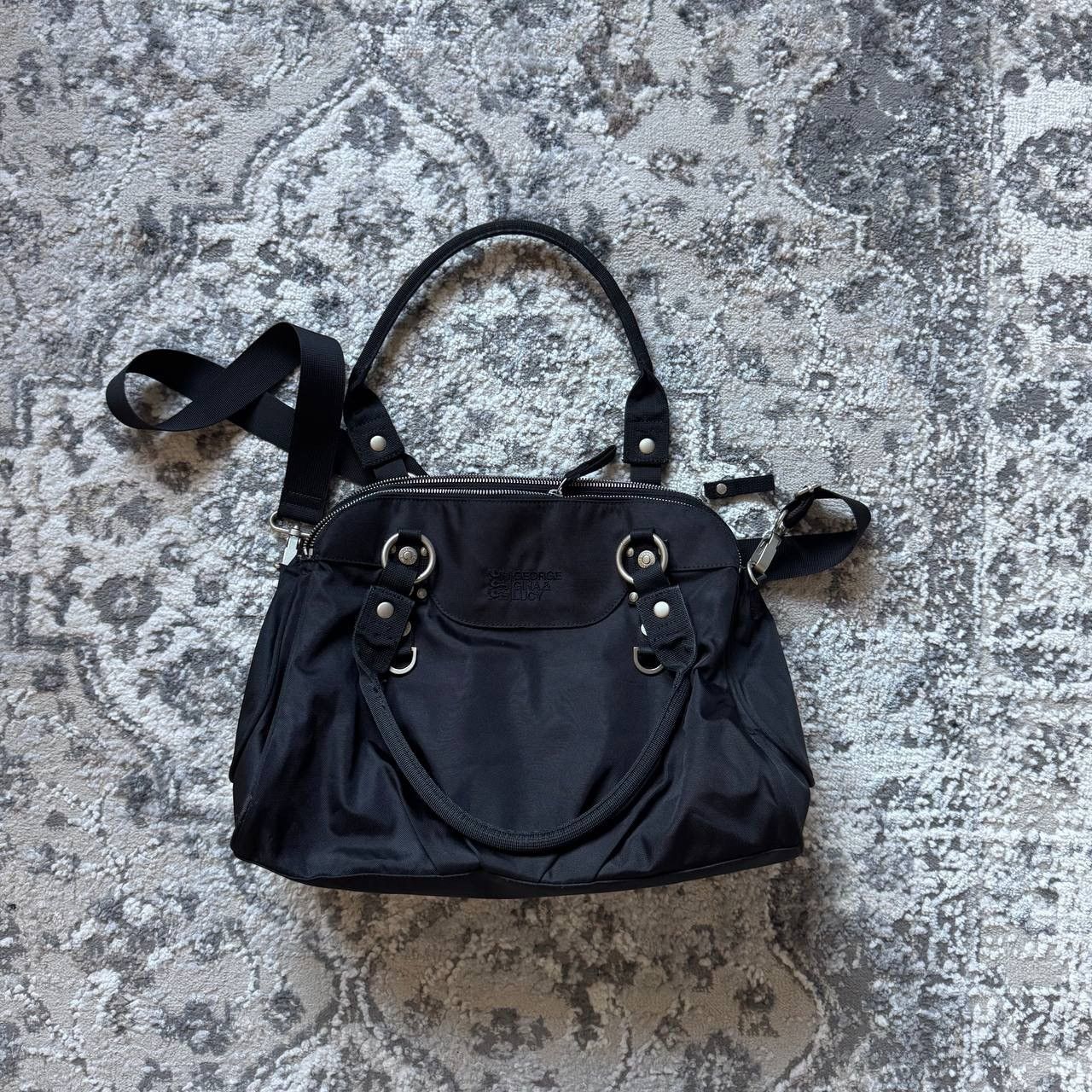 Japanese Brand Big GGL George Gina&Lucy Alyx Nylon Utility Goth Retro Style Size ONE SIZE - 8 Thumbnail