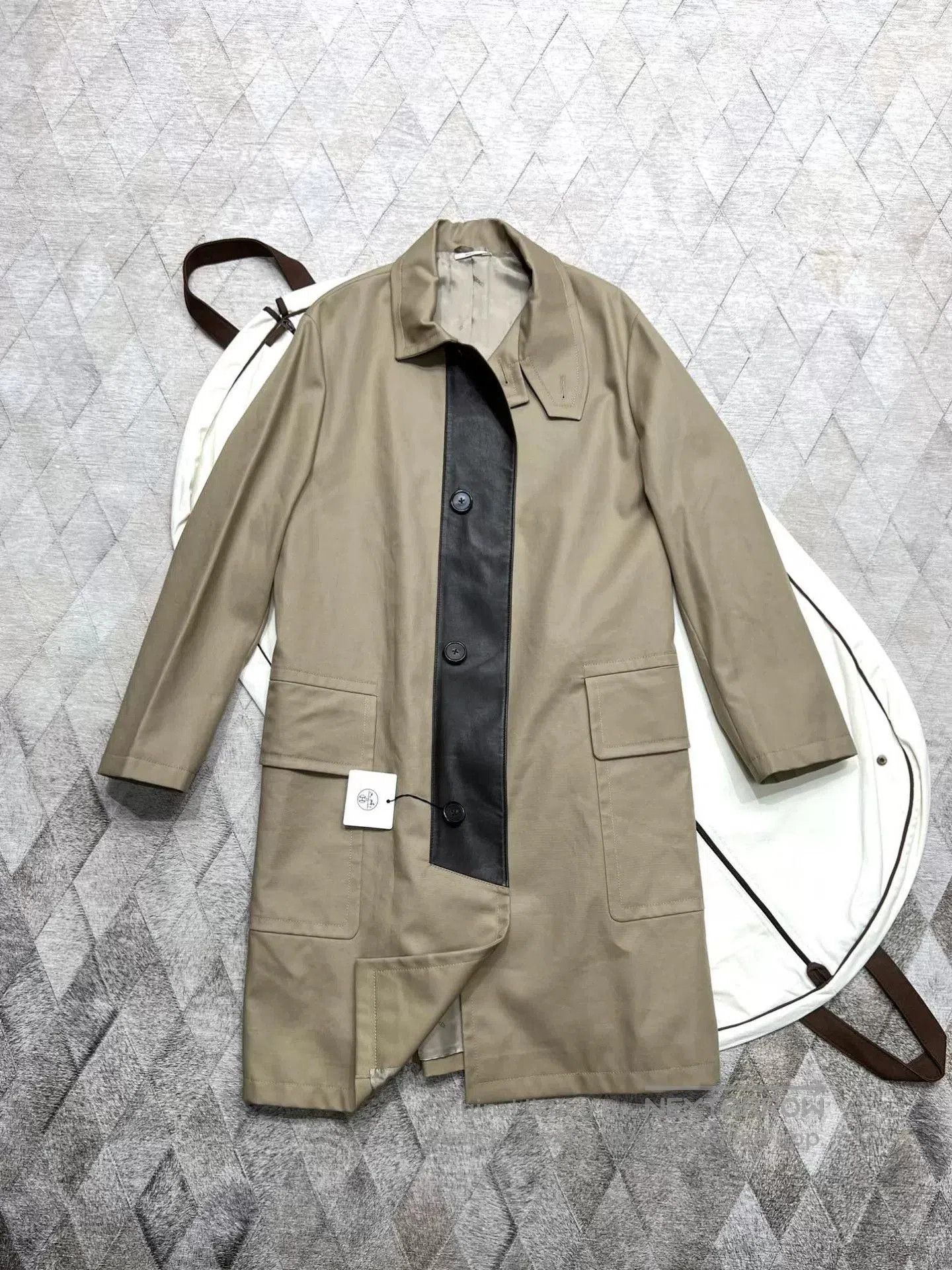 Hermes Hermes 21FW Patchwork Trench Coat. Size US M / EU 48-50 / 2 - 3 Thumbnail