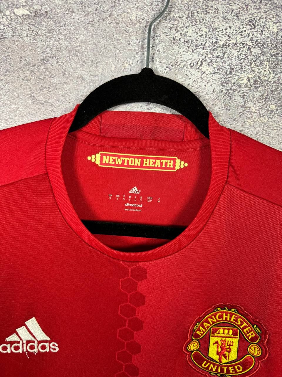 Adidas Vintage Manchester United 2016/17 Adidas Soccer Jersey Size US S / EU 44-46 / 1 - 5 Thumbnail