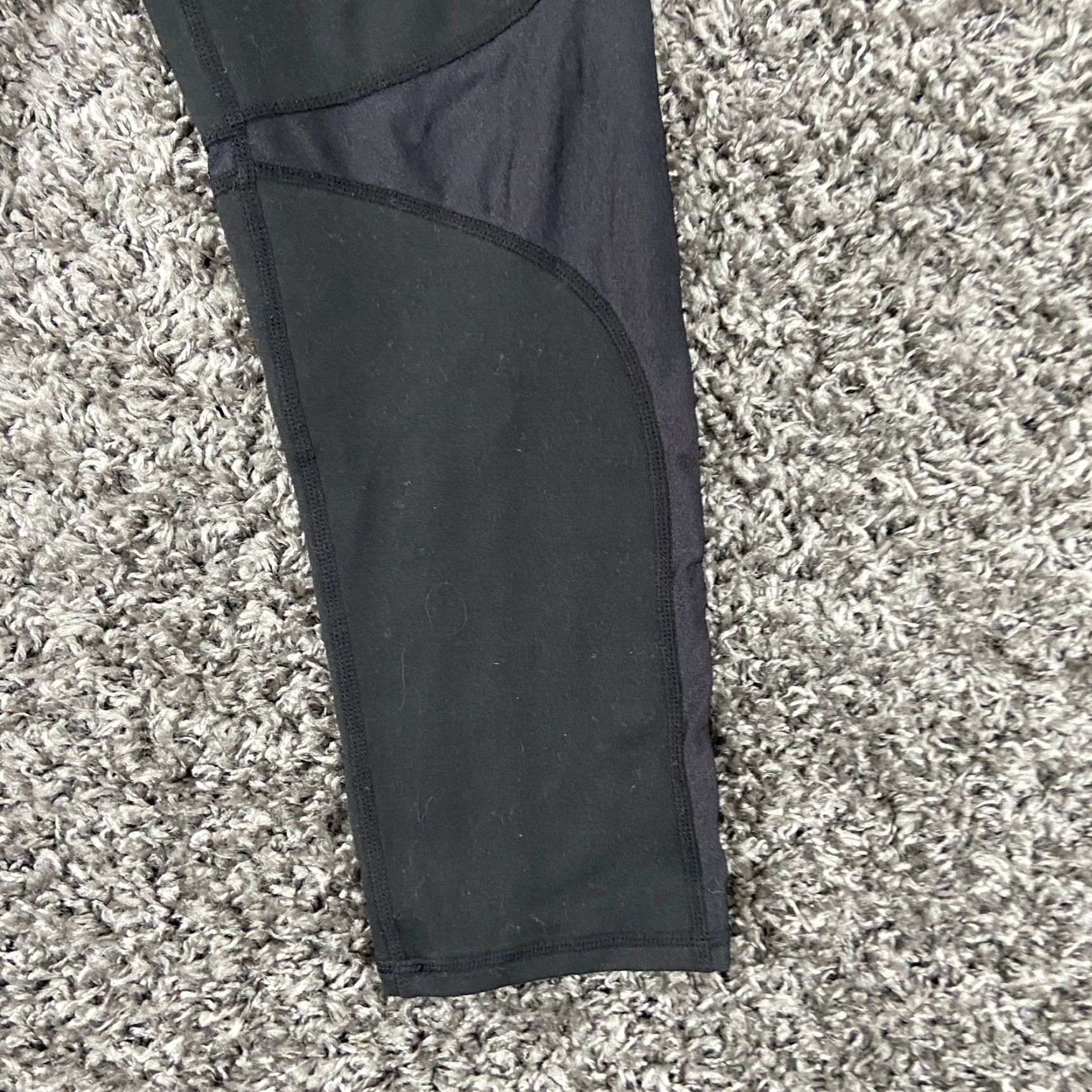 Fabletics VINTAGE Fabletics Women's Activewear Yoga Capris Medium Black Compression Athletic Pants Size 32" / US 10 / IT 46 - 2 Thumbnail