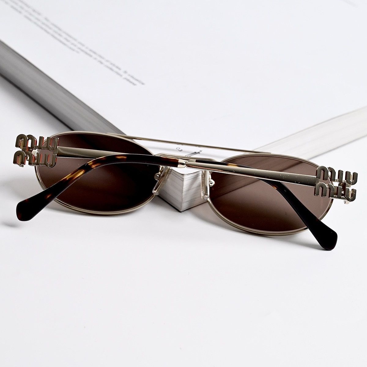 Miu Miu MIU MIU 0MU 54ZS SUNGLASSES Size ONE SIZE - 10 Thumbnail
