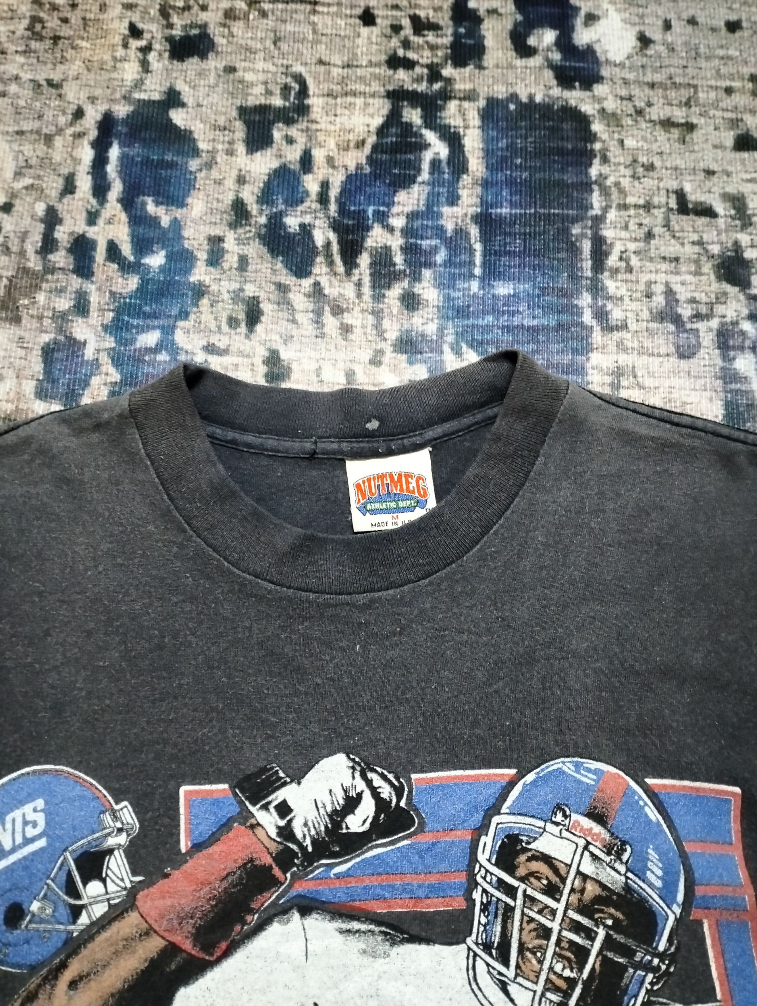 NFL VTG USA Nutmeg Black NFL New York Giants Lawrence Taylor Tee Size US M / EU 48-50 / 2 - 5 Thumbnail