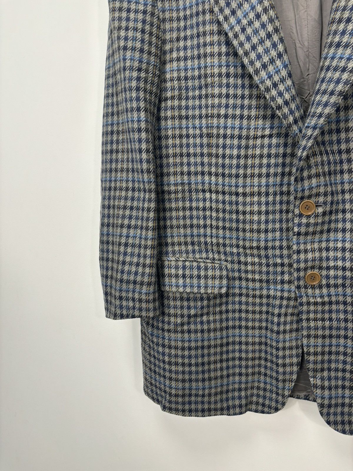 Loro Piana Vintage Nino Danieli Loro Piana Ing Cashmere Blazer Jacket Size 46R - 6 Thumbnail