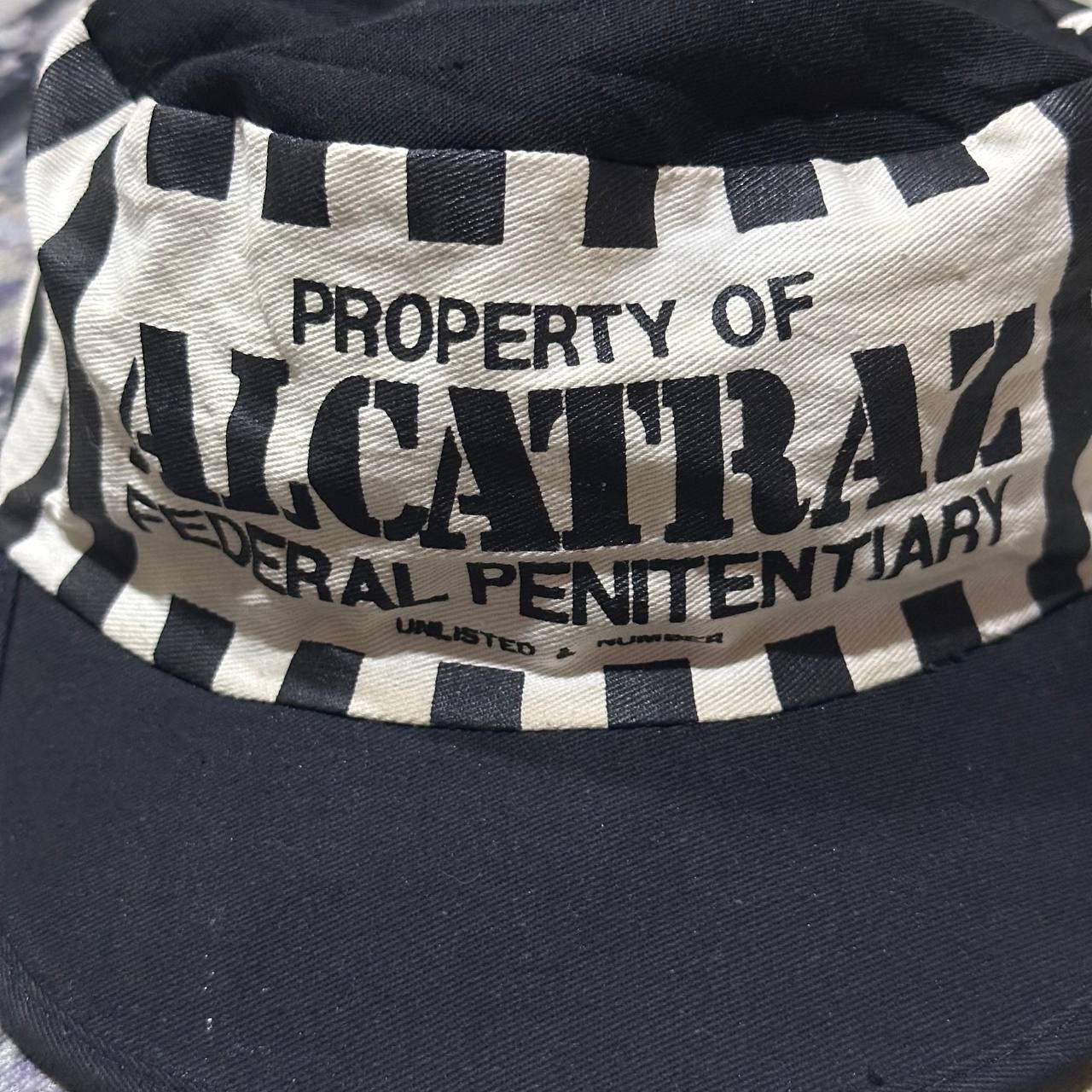 Vintage Vintage Alcatraz Jail Prisoner Round Painter Adjustable Cap Size ONE SIZE - 3 Thumbnail