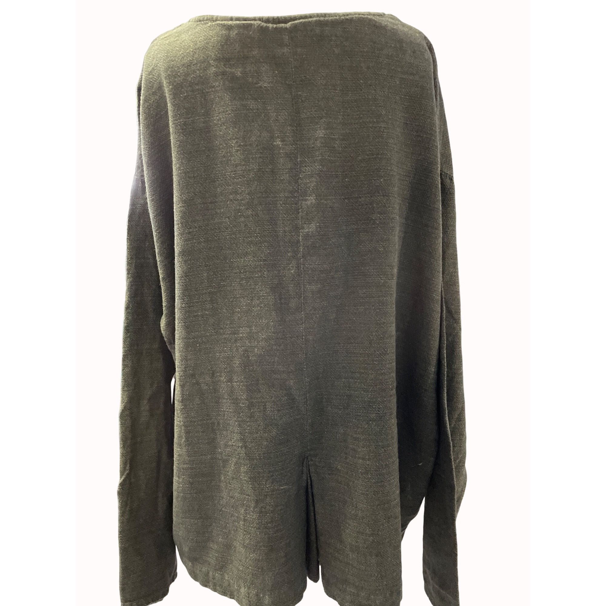 Other White Stag Womens Dark Green Button up Loose Fit Shirt Size Size XL / US 12-14 / IT 48-50 - 3 Thumbnail