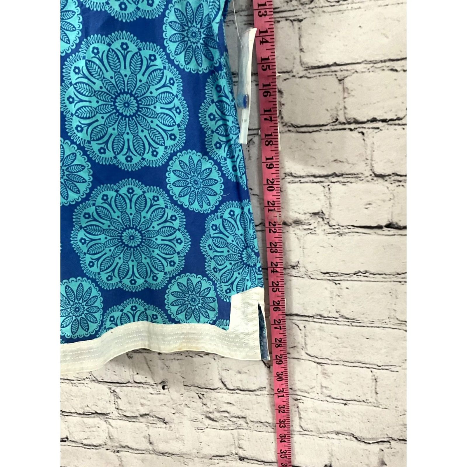 Sea New York KATHERINE NEW YORK WOMENS TOP Blouse V-Neck 3/4 Sleeve Multicolor Pullover L NWT Size L / US 10 / IT 46 - 7 Thumbnail