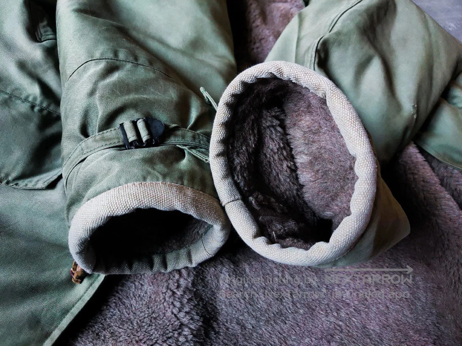 Vintage WWII Original B-11 Parka Coat. Size US M / EU 48-50 / 2 - 7 Thumbnail