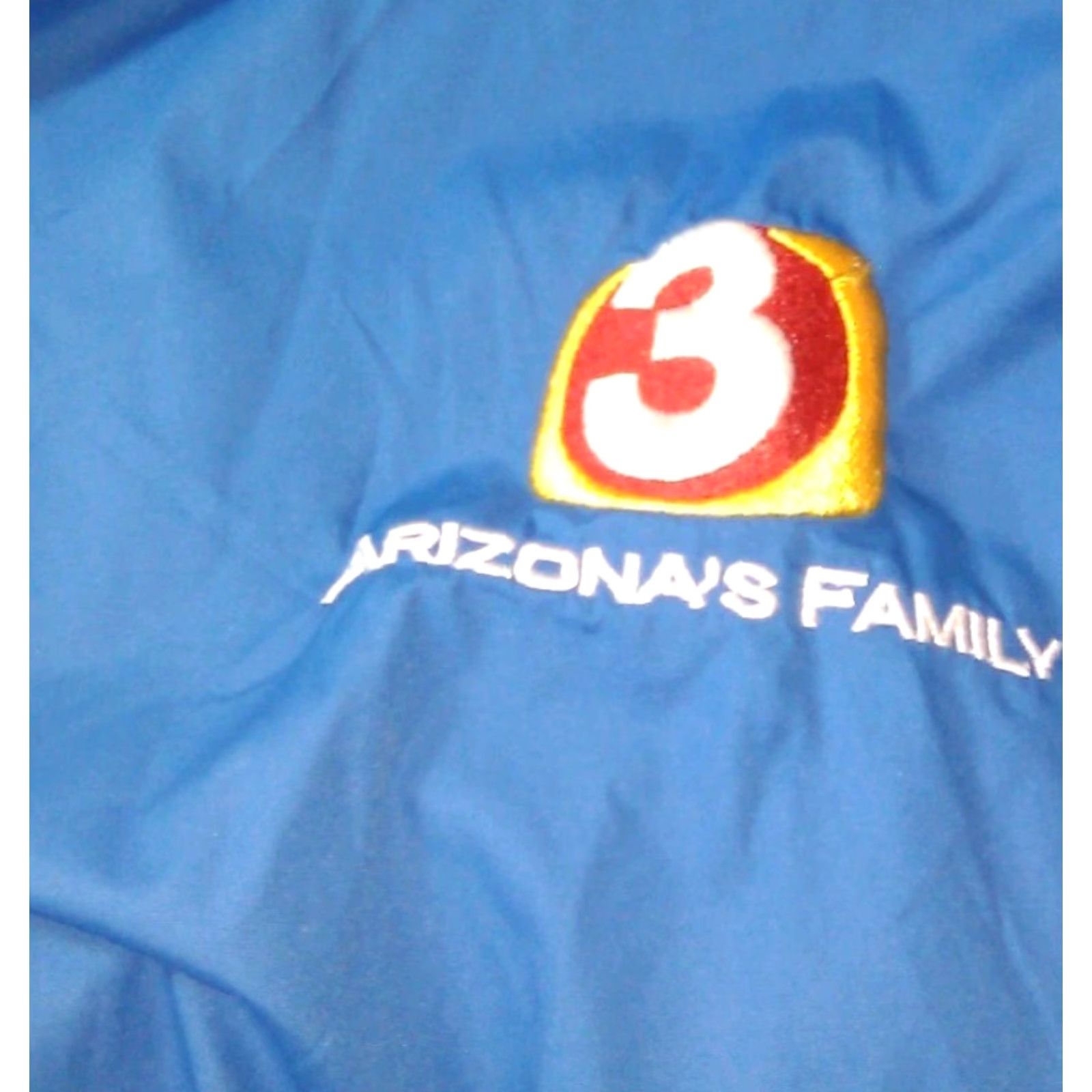 Vintage Men's XL Blue Windbreaker Super Bowl 42 Host 2008 Golf TV 3 Pulte Homes Size US XL / EU 56 / 4 - 4 Thumbnail