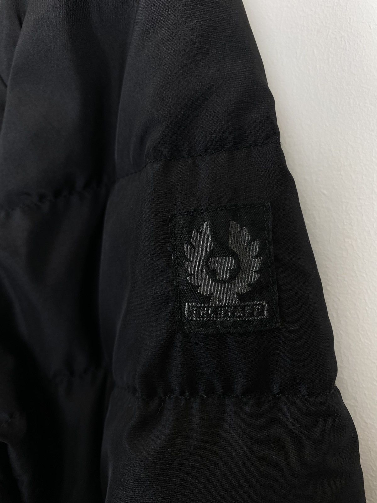 Belstaff Belstaff Full Zip Bomber Jacket Women’s Size 44 Black Logo Size M / US 6-8 / IT 42-44 - 3 Thumbnail