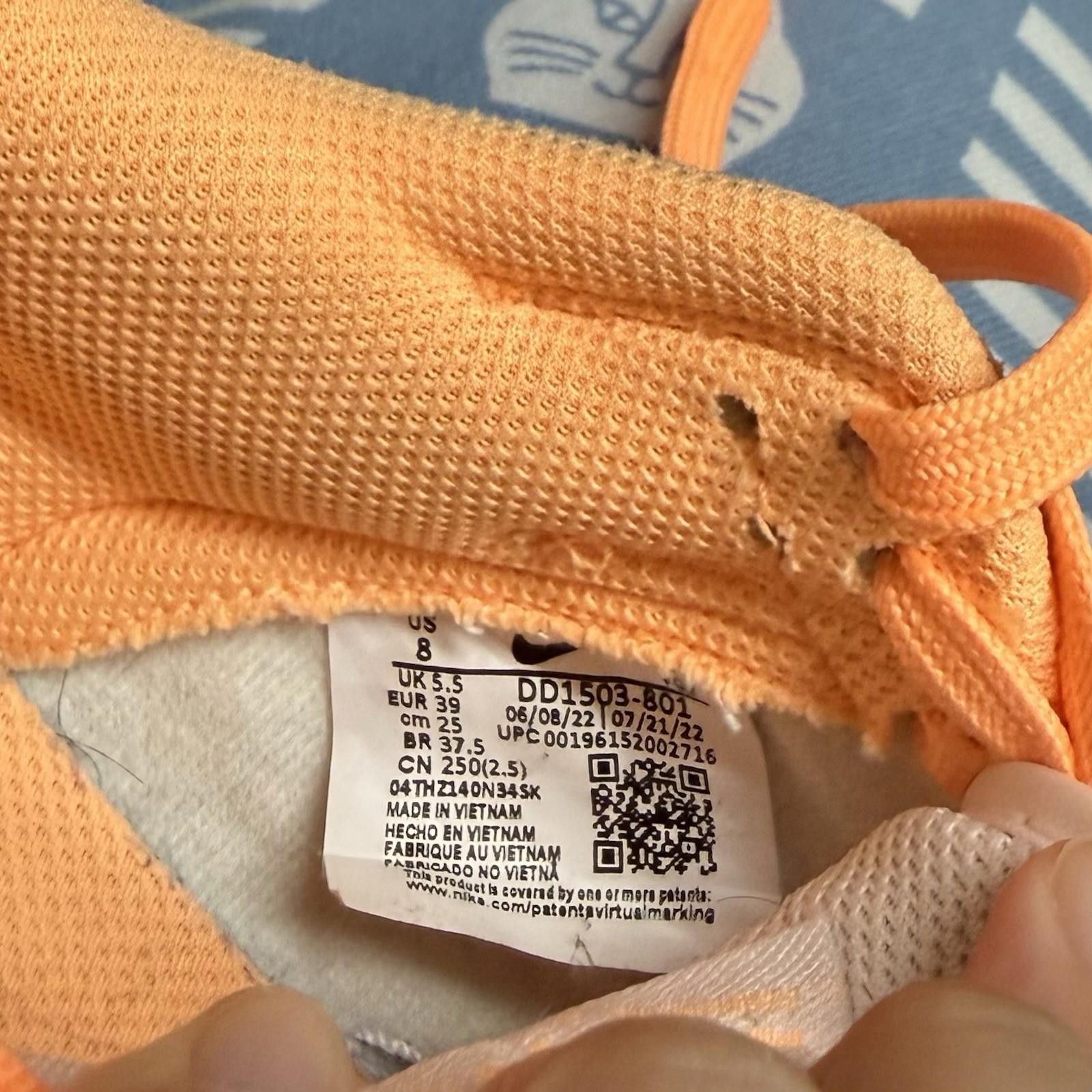 Nike Nike Dunk Low Orange Pearl Women’s US 8 Sneakers DD1503-801 Size US 5.5 / IT 35.5 - 8 Thumbnail