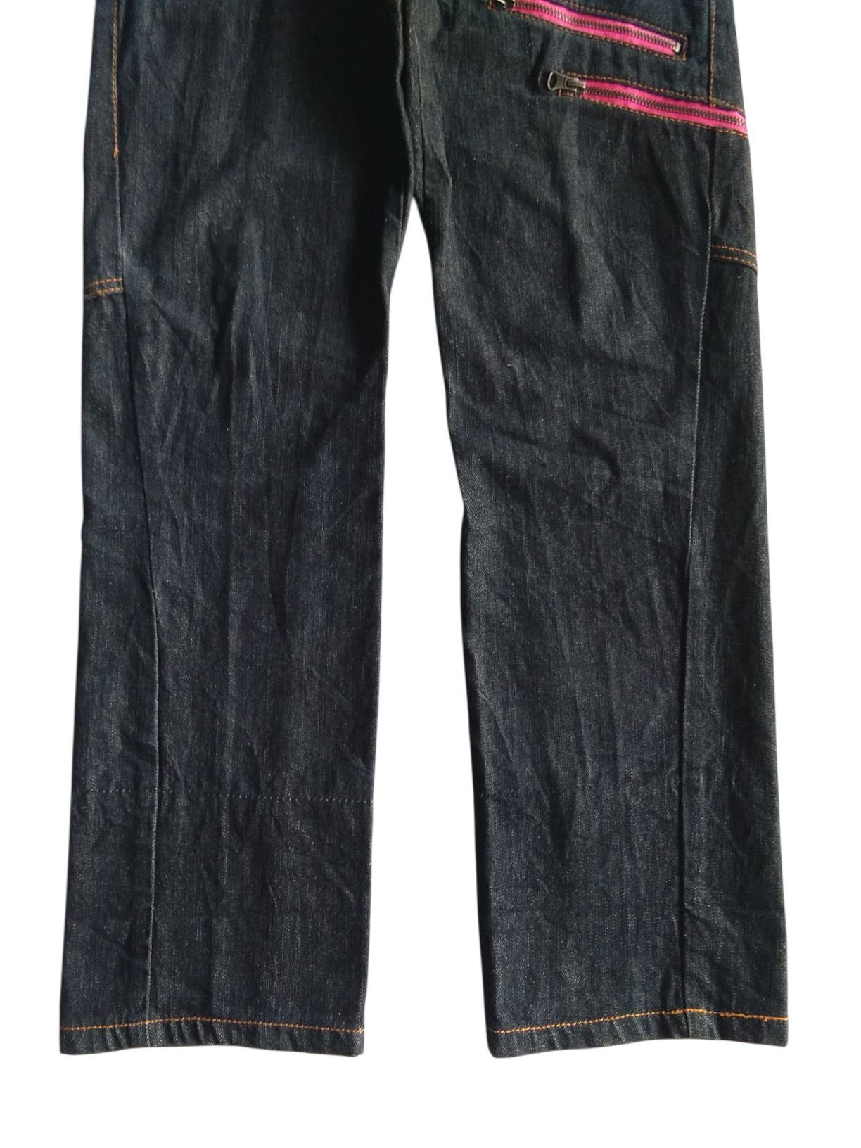 PPFM DOUBLE WAIST💥NYLAUS PUNK STYLE JAPANESE DENIM Size US 29 - 10 Thumbnail