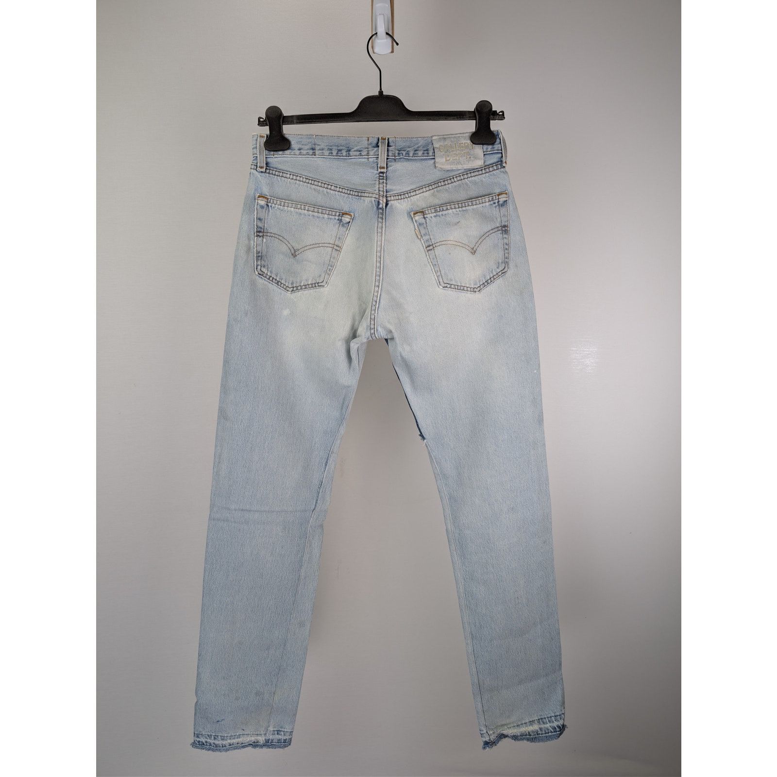 Gallery Dept. o1rshd1 Ken Ripped slim-cut jeans in a blue cotton denim Size US 32 / EU 48 - 16 Thumbnail