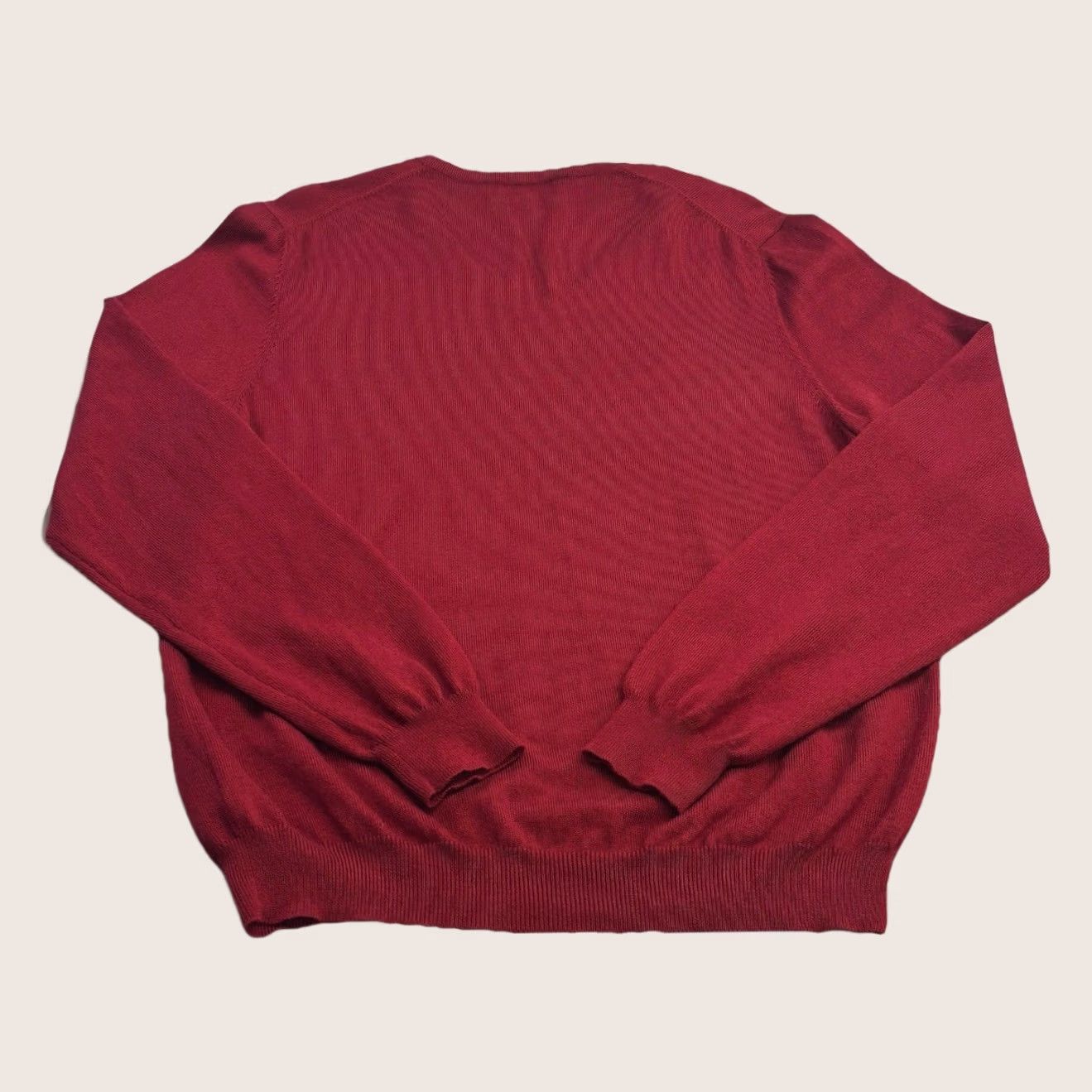 Brooks Brothers Brooks Brothers Jumper Medium Mens Red V-Neck Pullover Wool 346 Merino Used France? (Note: Country is China in specs) Size US M / EU 48-50 / 2 - 1 Thumbnail