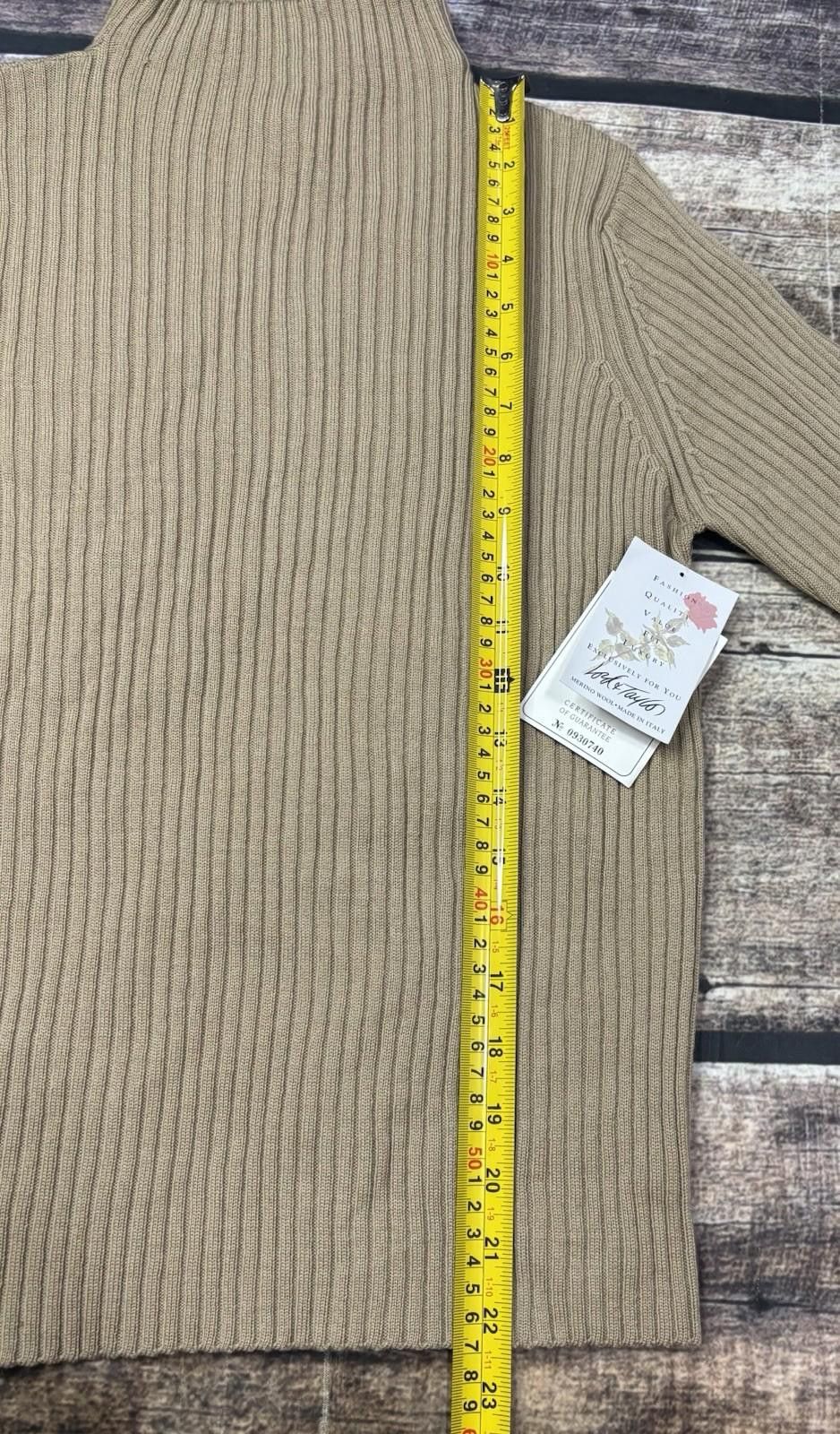 Lord & Taylor Lord & Taylor Sweater Womens S Baruffa Italian Merino Wool Size S / US 4 / IT 40 - 10 Thumbnail