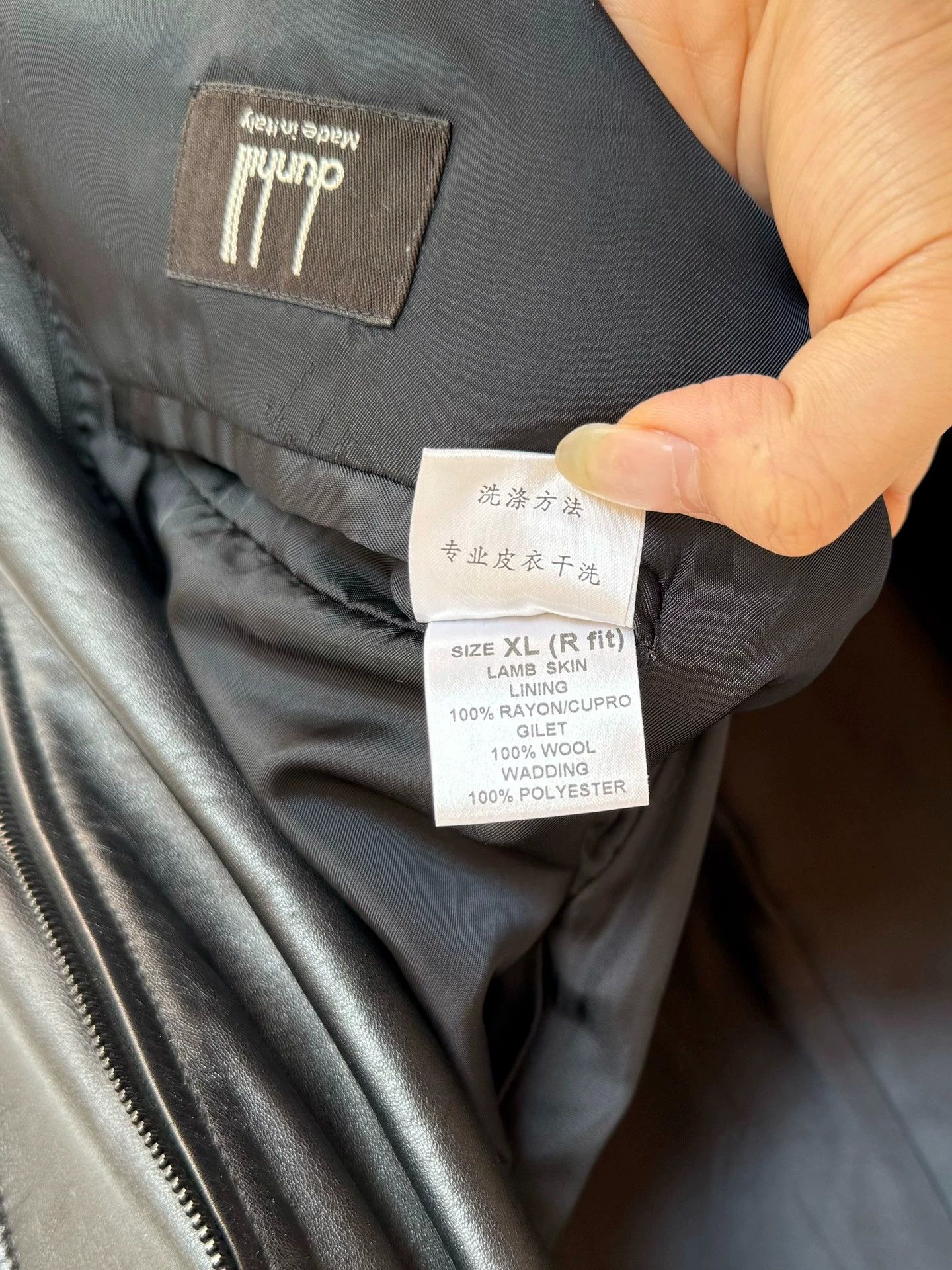Alfred Dunhill Dunhill Black Lambskin Long Leather Coat XL 98% New Size US XL / EU 56 / 4 - 6 Thumbnail