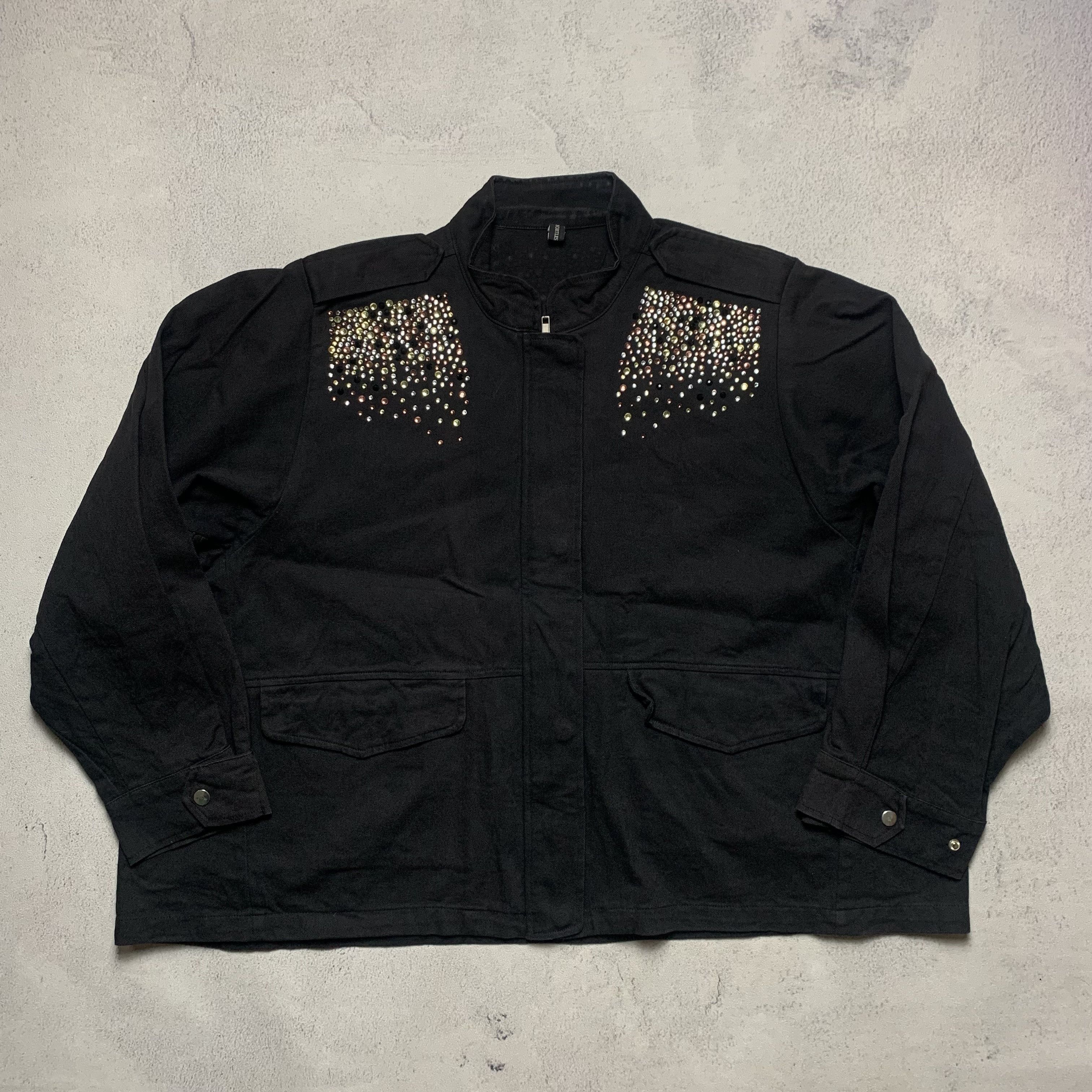 Japanese Brand Japanese Brand Beads Studded Jacket Multi Pocket Size US M / EU 48-50 / 2 - 3 Thumbnail