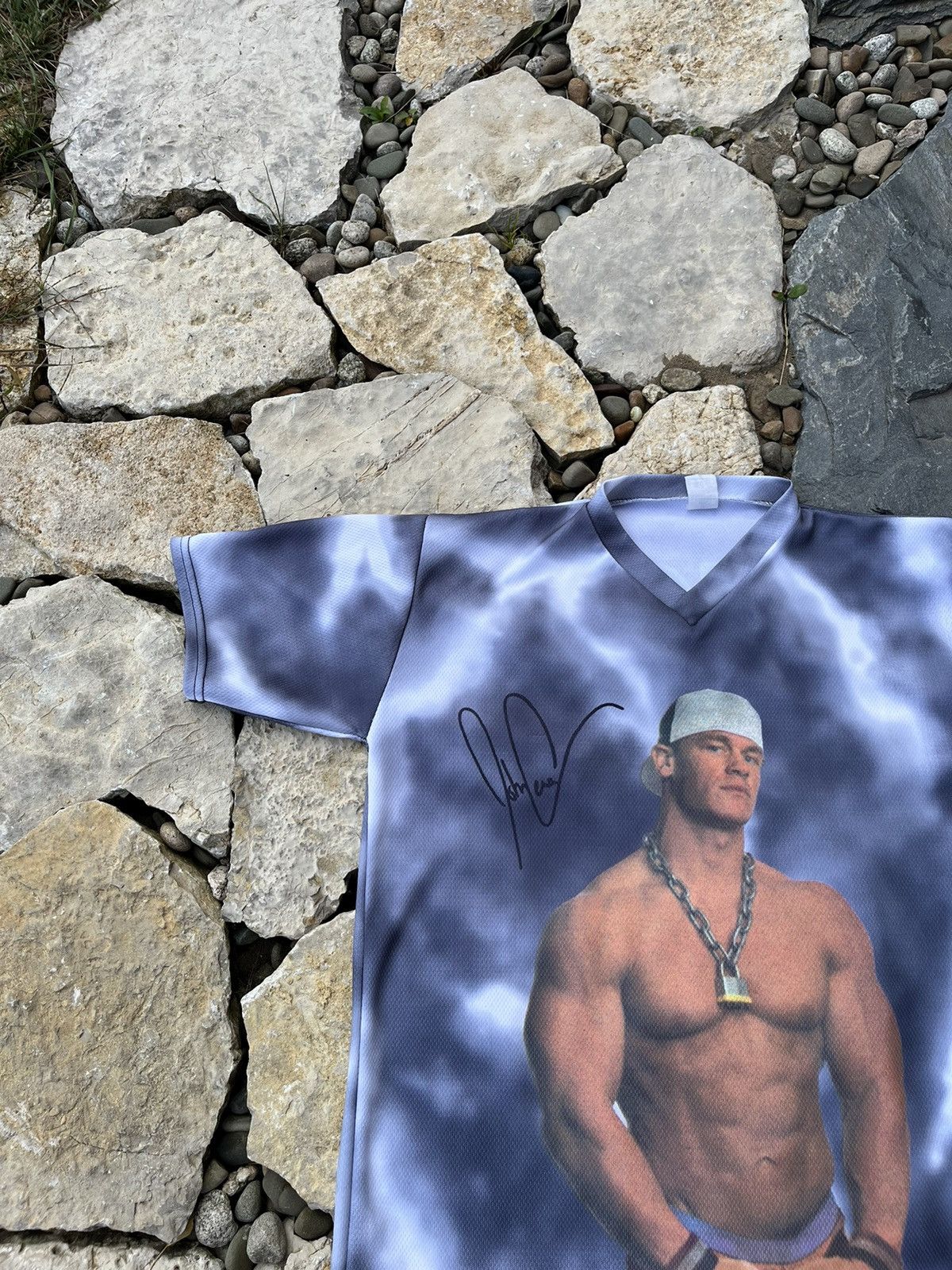 Vintage × WWE × WWF Vintage John Cena tshirt full print tee y2k jersey signature Size US M / EU 48-50 / 2 - 5 Thumbnail