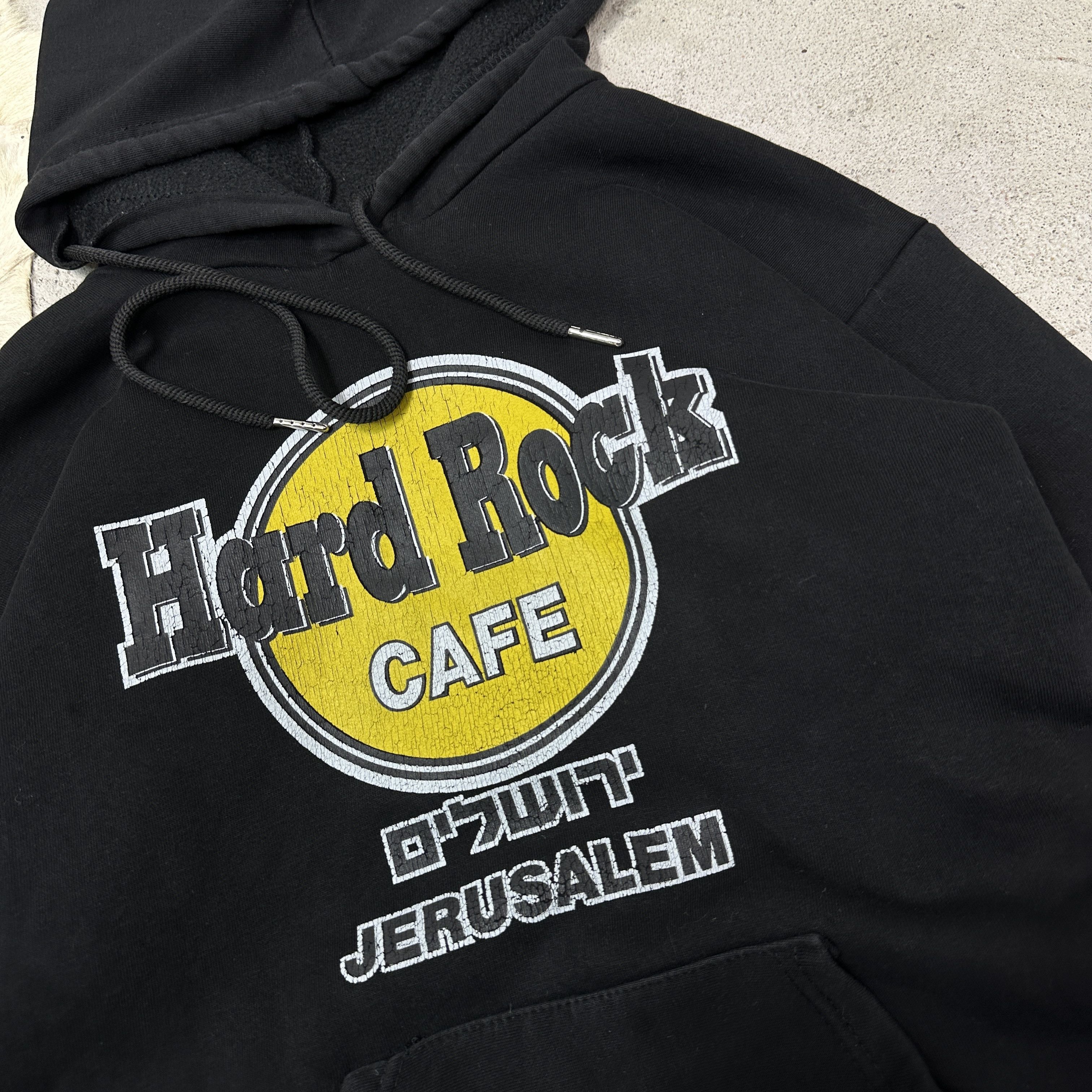 Hard Rock Cafe Vintage Streetwear Hard Rock Cafe Jerusalem Hoodie Y2K Size US M / EU 48-50 / 2 - 2 Thumbnail