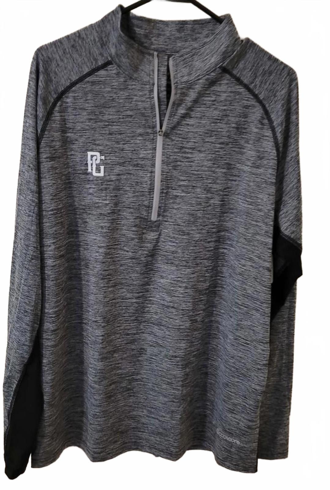 Other PG-Perfect Game Activewear Mens 1/4 Zip Pullover Jacket Gray Size US L / EU 52-54 / 3 - 1 Thumbnail