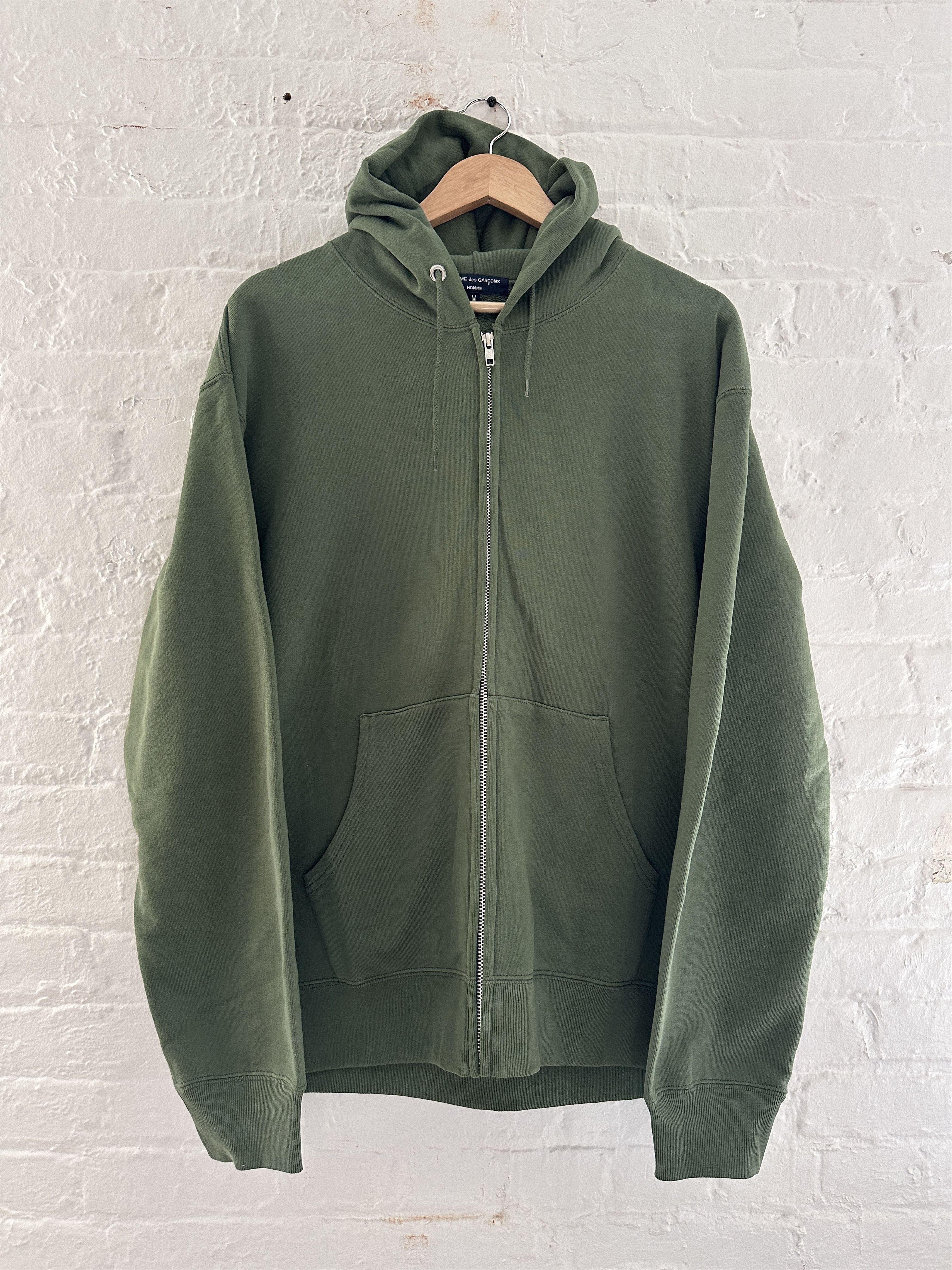 Comme Des Garcons Zip Up Hoodie | Grailed