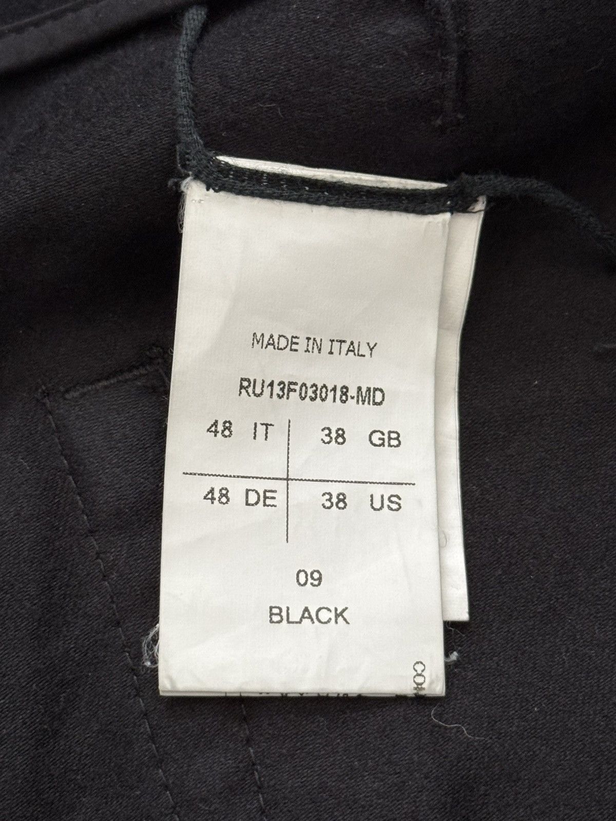Rick Owens FW13 Rick Owens Mainline Half Layer Moleskin Aircut Pants Size US 32 / EU 48 - 4 Thumbnail