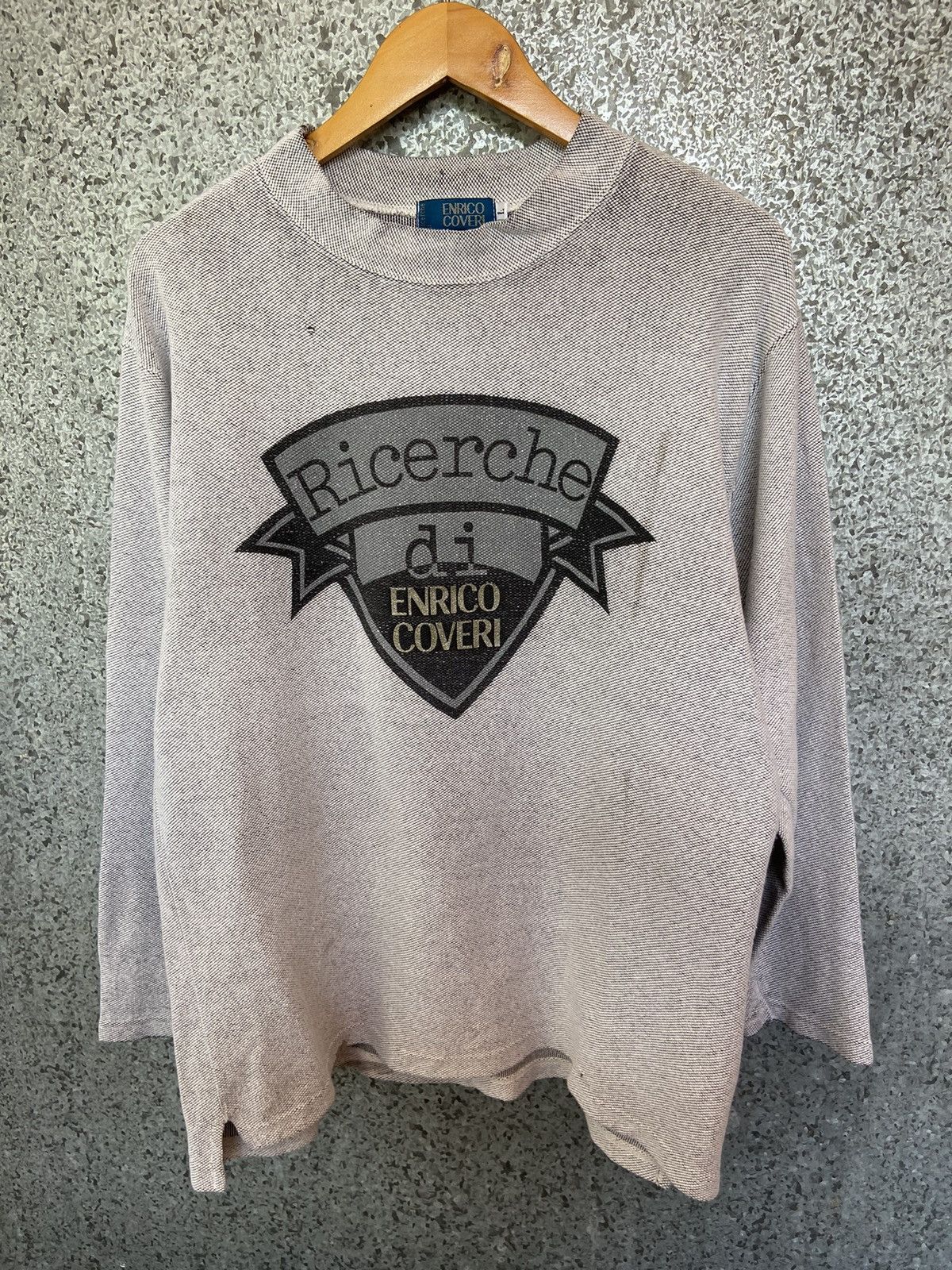 Enrico Coveri 🔥 Vintage Enrico Coveri t shirt long sleeve Size US L / EU 52-54 / 3 - 2 Thumbnail