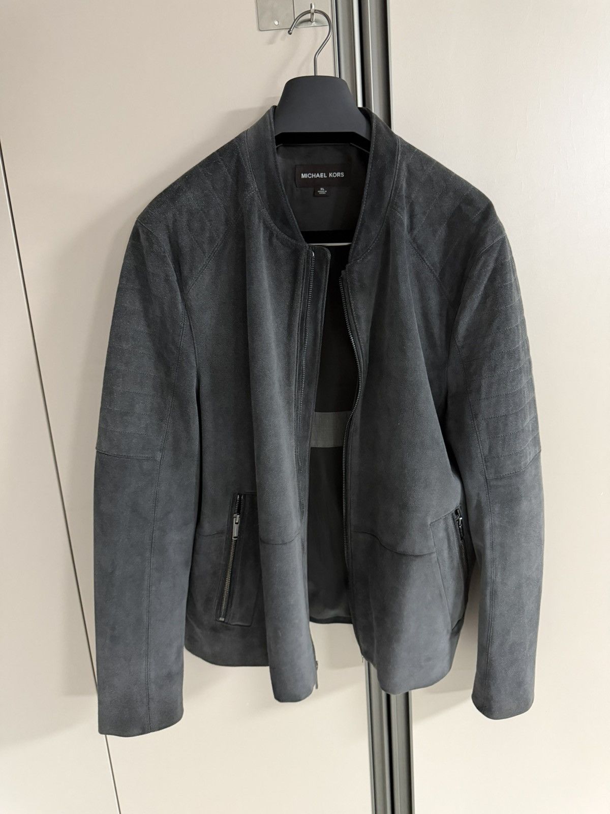 Michael Kors Michael Kors leather jacket coat Size US L / EU 52-54 / 3 - 1 Thumbnail