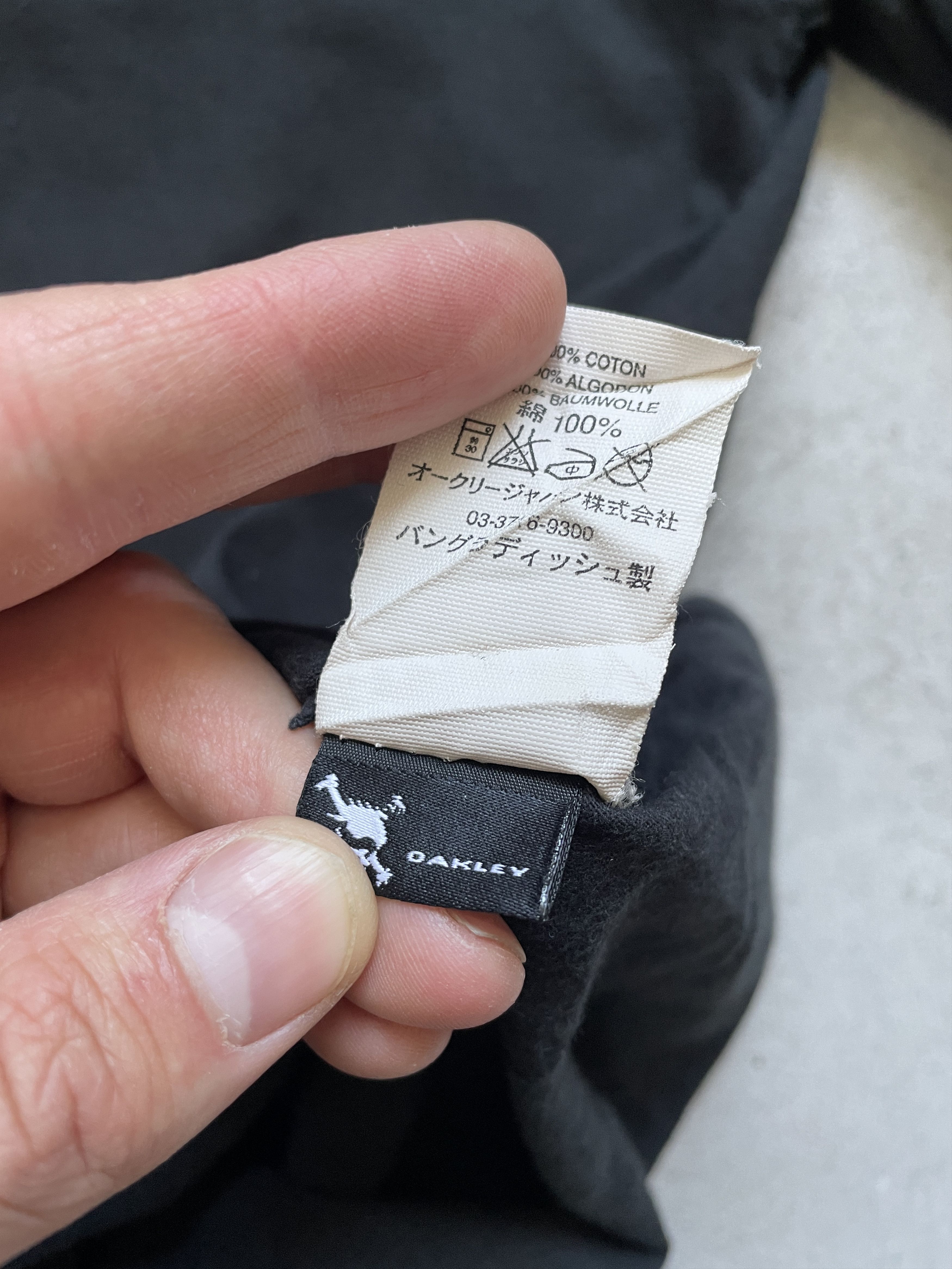 Oakley Y2K OAKLEY EYE EXAMINATION OPTIC BLACK TURQOUISE TEE Size US M / EU 48-50 / 2 - 5 Thumbnail