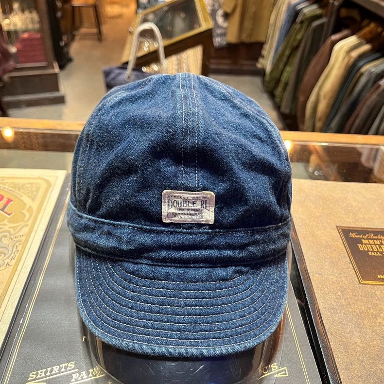 RRL Ralph Lauren RRL Indigo Dyed Engineer Cap - dmc Size ONE SIZE - 1 Thumbnail