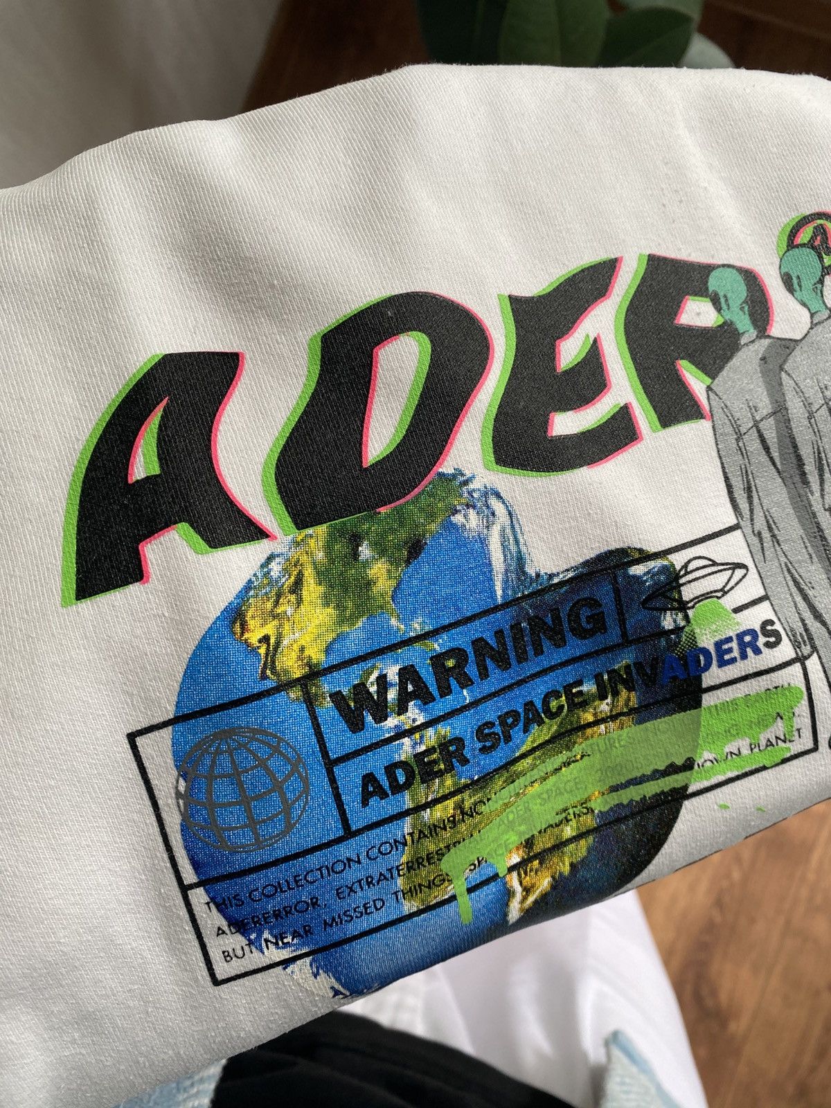 Ader Error Aderr Error space invaders sweatshirt Size US L / EU 52-54 / 3 - 13 Thumbnail
