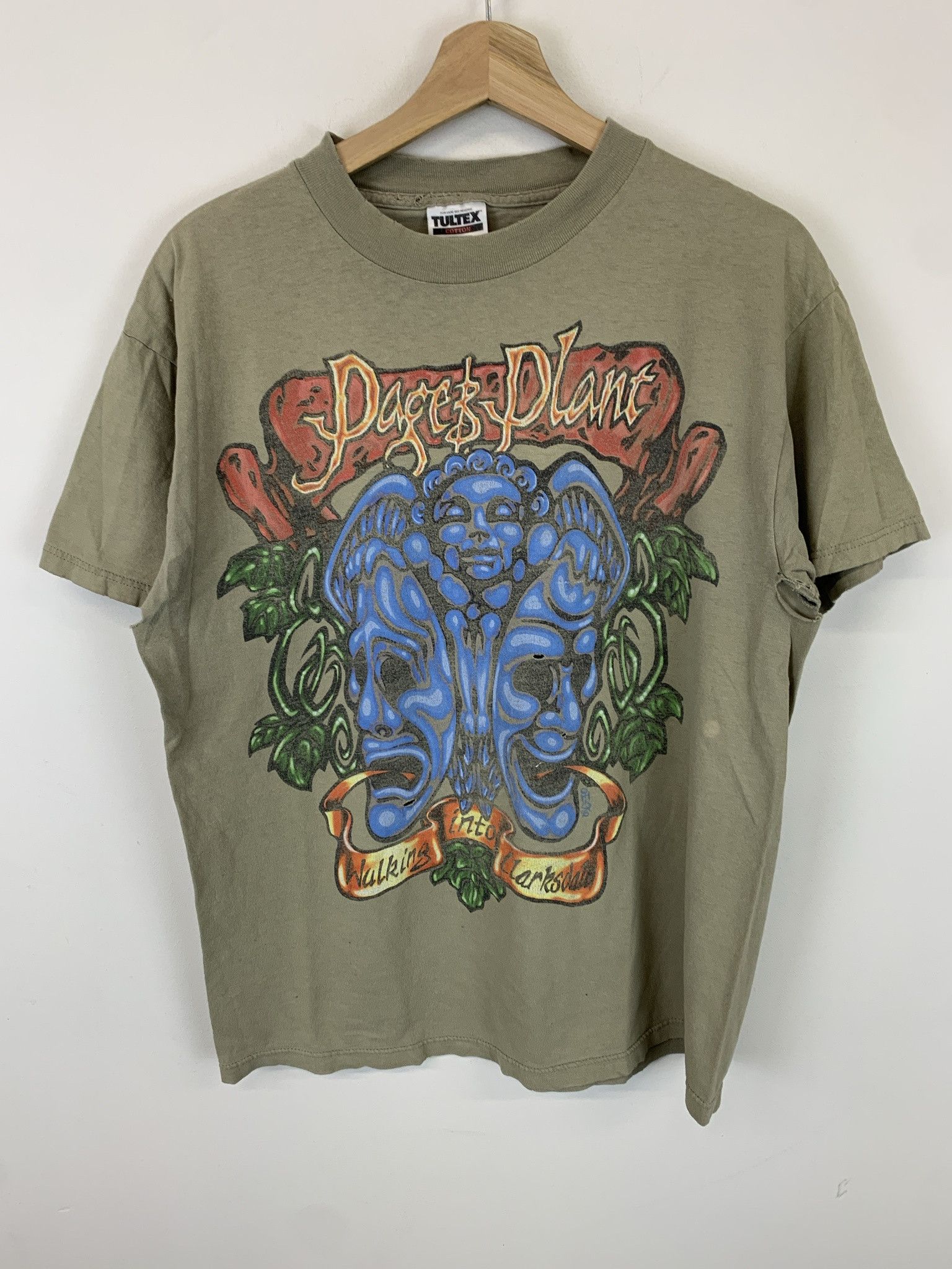 Vintage Vintage Deep Purple Jimmy Page Robert Plant band Tee Shirt