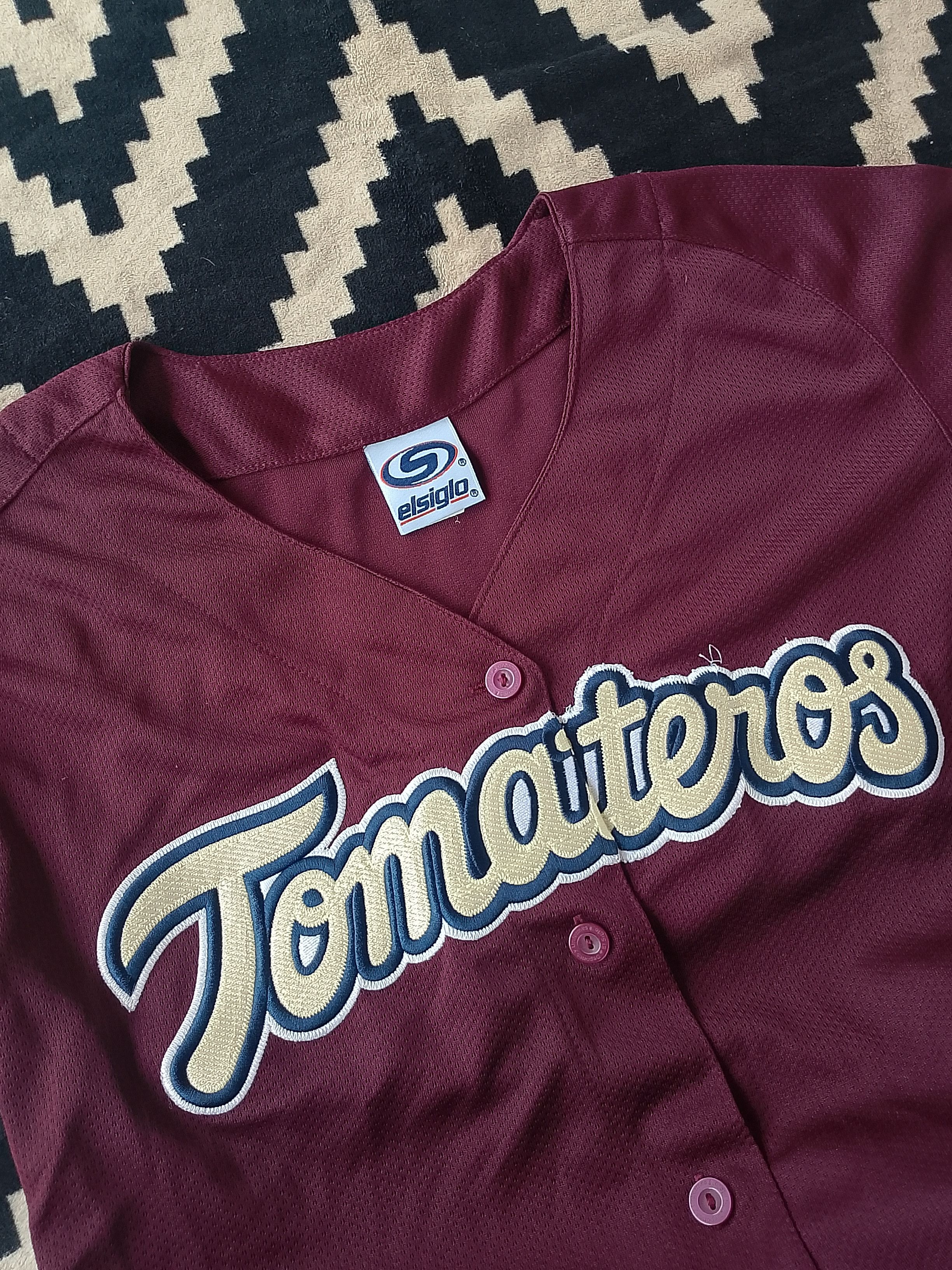 Vintage LMP Tomateros de Culiacán Authentic Mexican Baseball Jersey Size L / US 10 / IT 46 - 7 Thumbnail