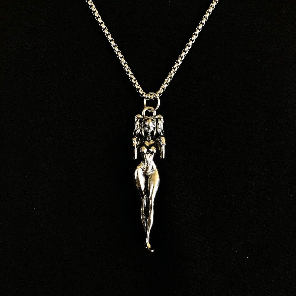 Jewelry Punk Necklace Gothic Chain Size ONE SIZE - 3 Thumbnail