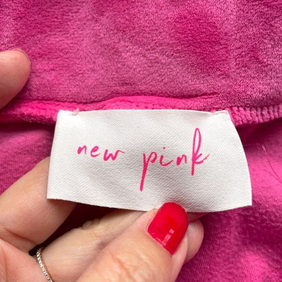 Other Hot Pink Velour Low Rise Flare Pants - S, very Juicy!!! 💖 Size 28" / US 6 / IT 42 - 6 Thumbnail