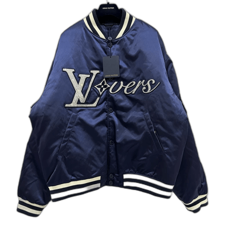 Louis Vuitton Louis Vuitton Diamond Letter Varsity Jacket - dmc Size M / US 6-8 / IT 42-44 - 1 Thumbnail
