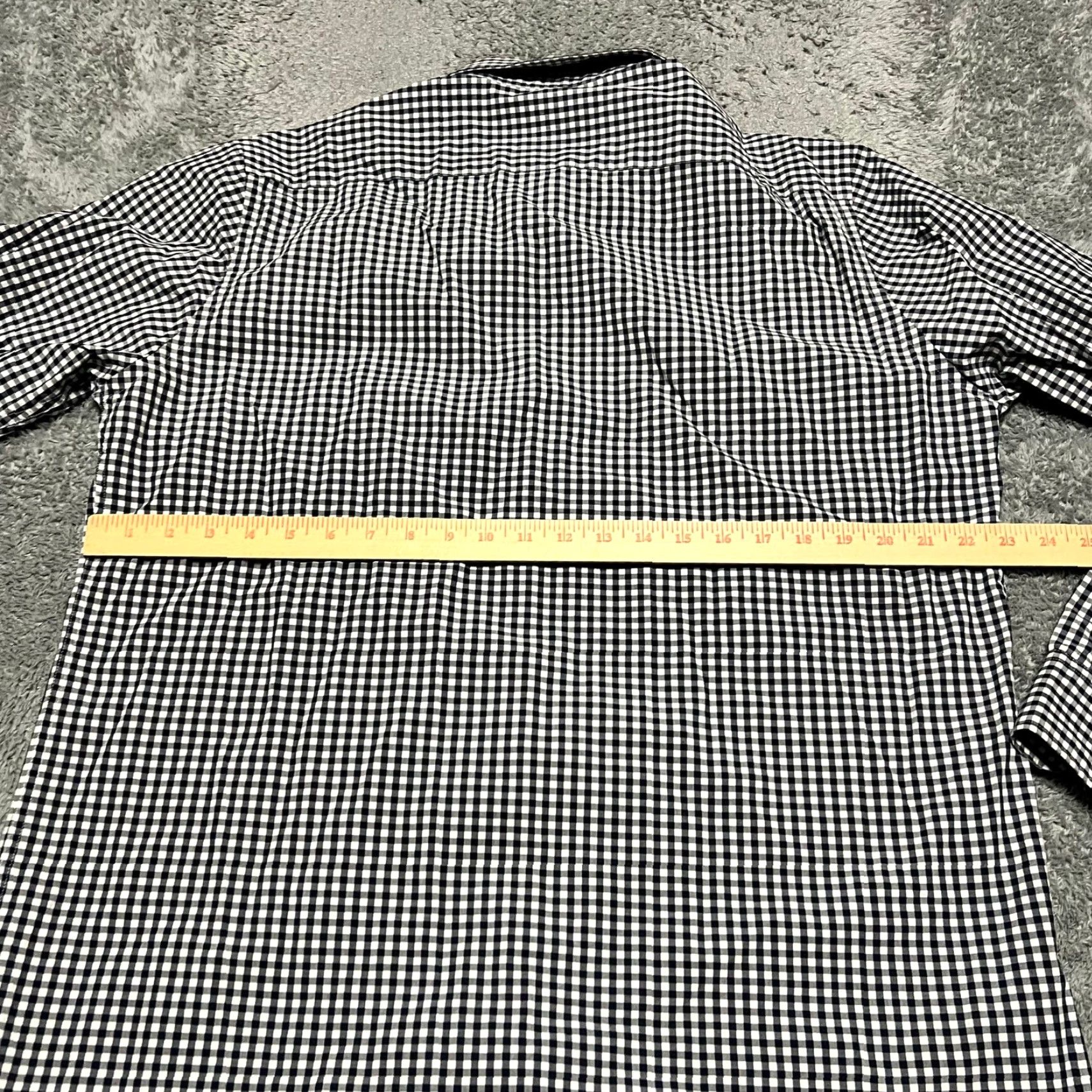 UNTUCKit UNTUCKit Shirt Mens XXL Blue Check Plaid Long Sleeve Button Size US XXL / EU 58 / 5 - 3 Thumbnail