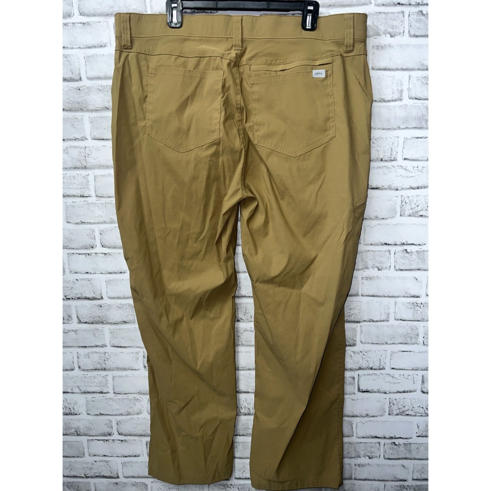 Orvis Orvis Beige Pants Mens 40x30 Chino Regular Beige Mens Straight Leg Pants Size US 40 / EU 56 - 3 Thumbnail