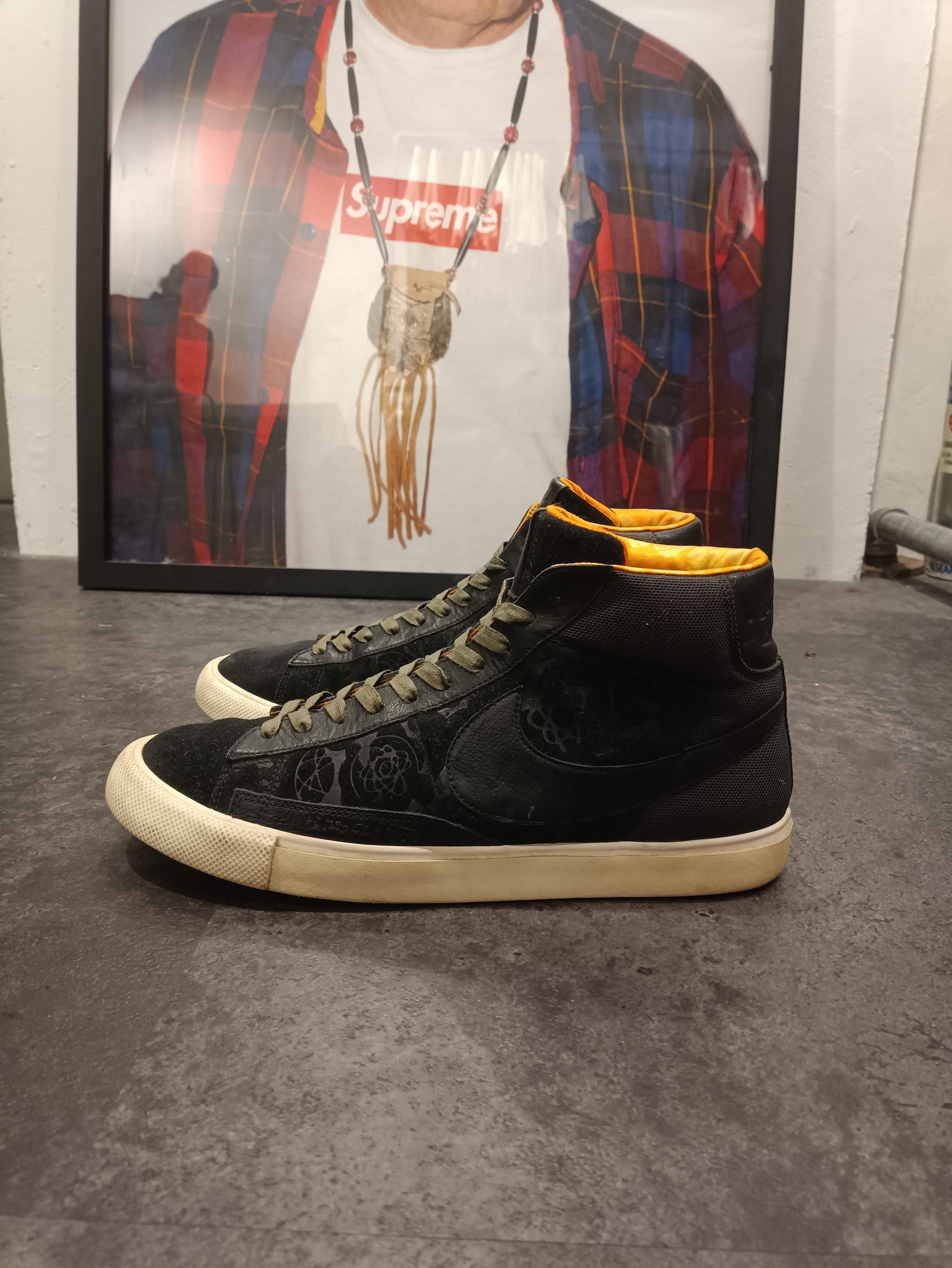 Futura × Nike Sample Nike Blazer Futura MoWax Size US 9 / EU 42 - 3 Thumbnail