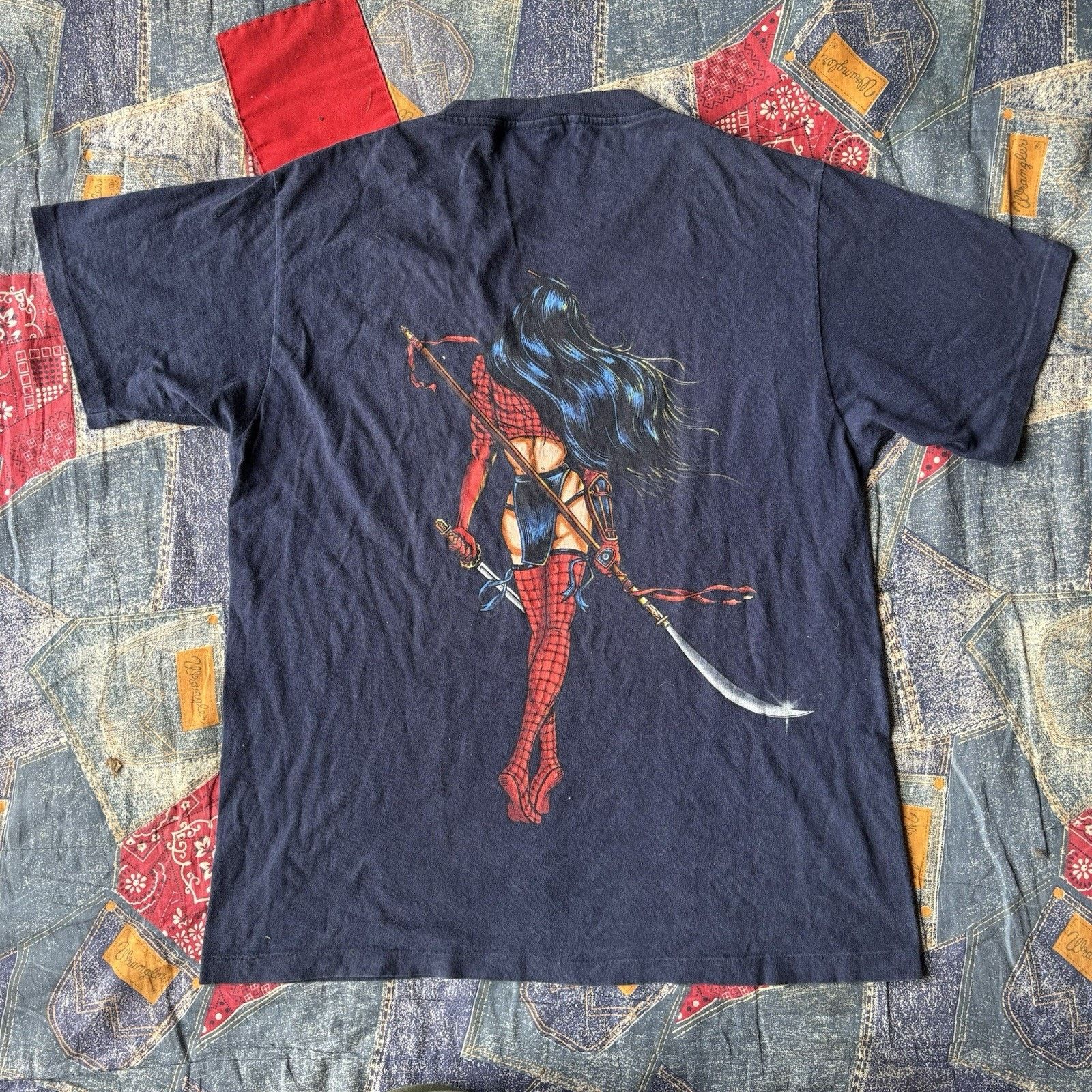 Changes Vintage 1997 Changes Shi Lady Death Tee William Tucci Size US L / EU 52-54 / 3 - 2 Thumbnail