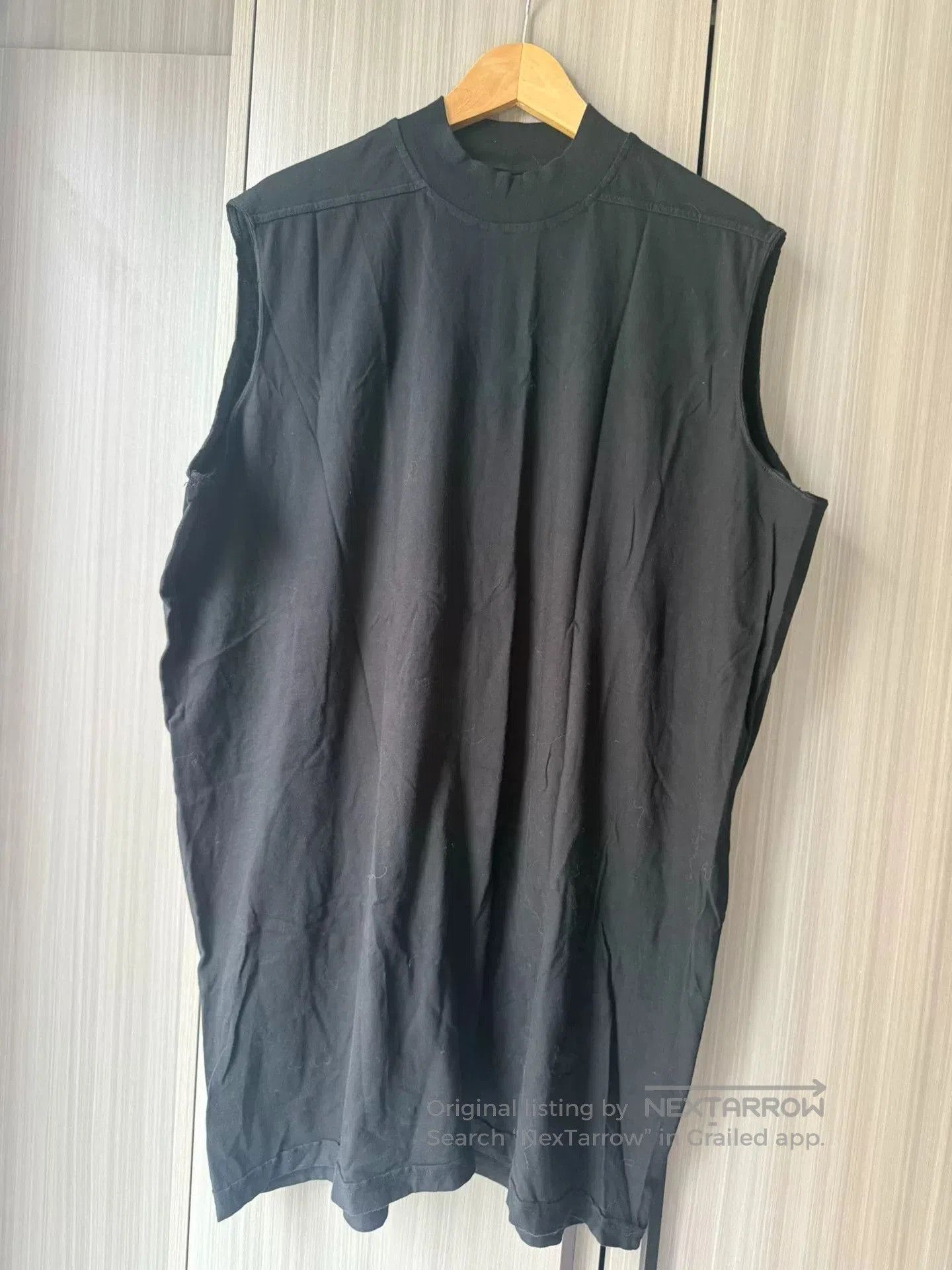 Rick Owens Rick Owens Black Tank Top Size M. Size US M / EU 48-50 / 2 - 1 Thumbnail