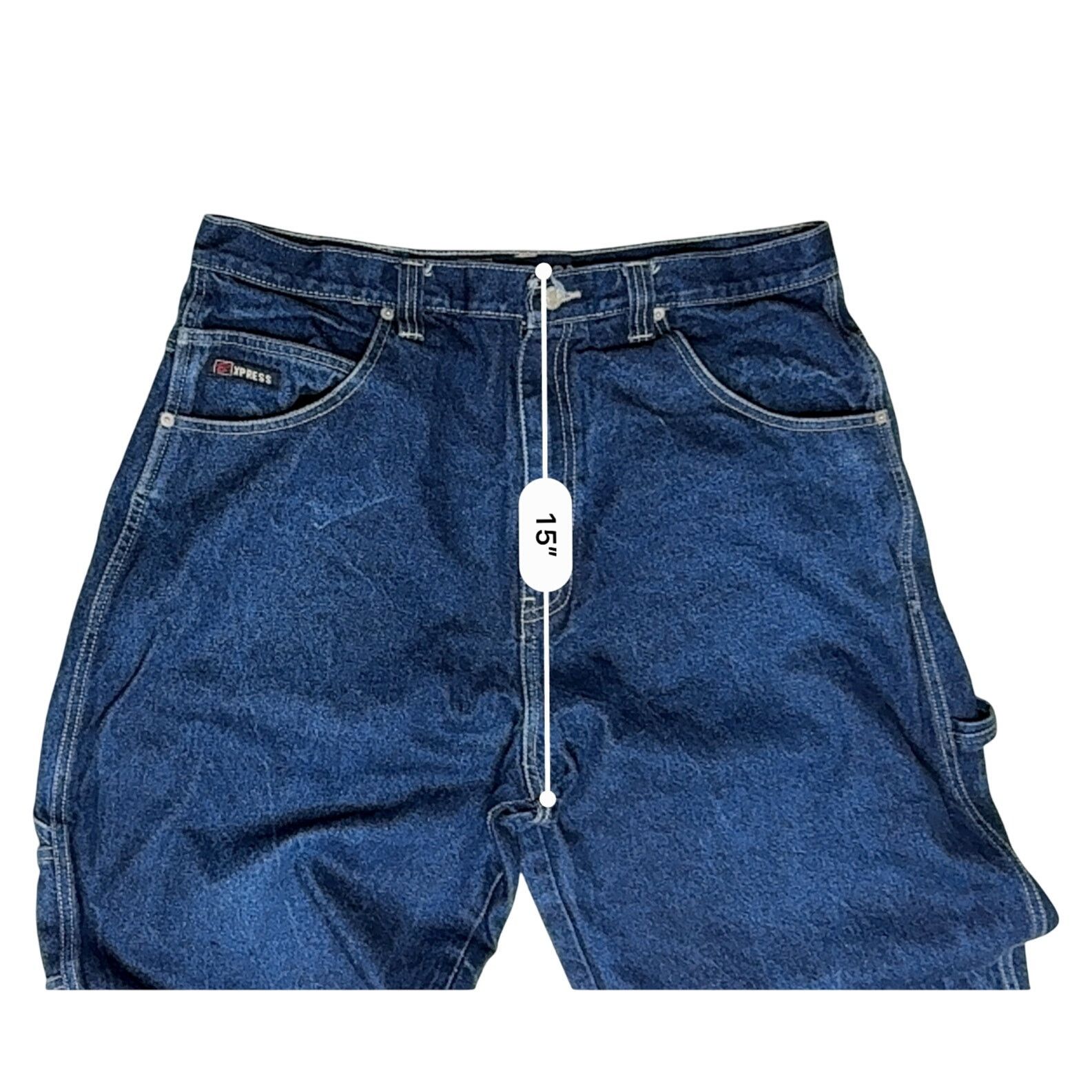 Brooklyn Xpress Brooklyn Xpress Vintage Carpenter Blue Jeans 40 Y2k Hipster Size US 40 / EU 56 - 4 Thumbnail