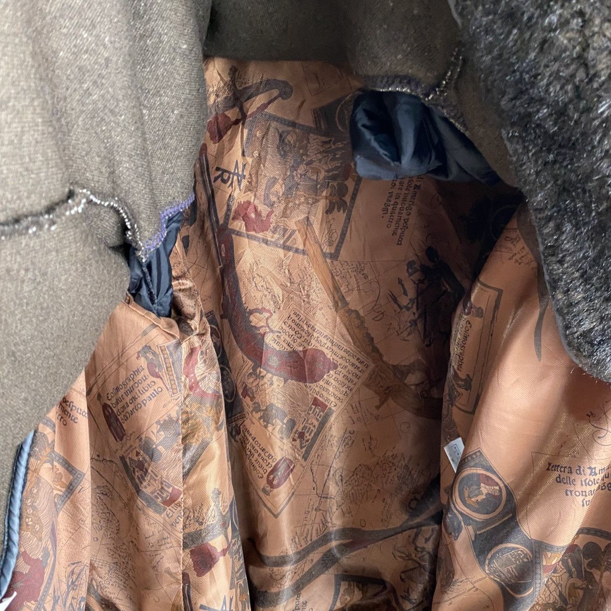 Pierre Balmain Vintage Pierre Balmain Brown Paisley Jacquard Bomber Jacket Size US L / EU 52-54 / 3 - 15 Thumbnail