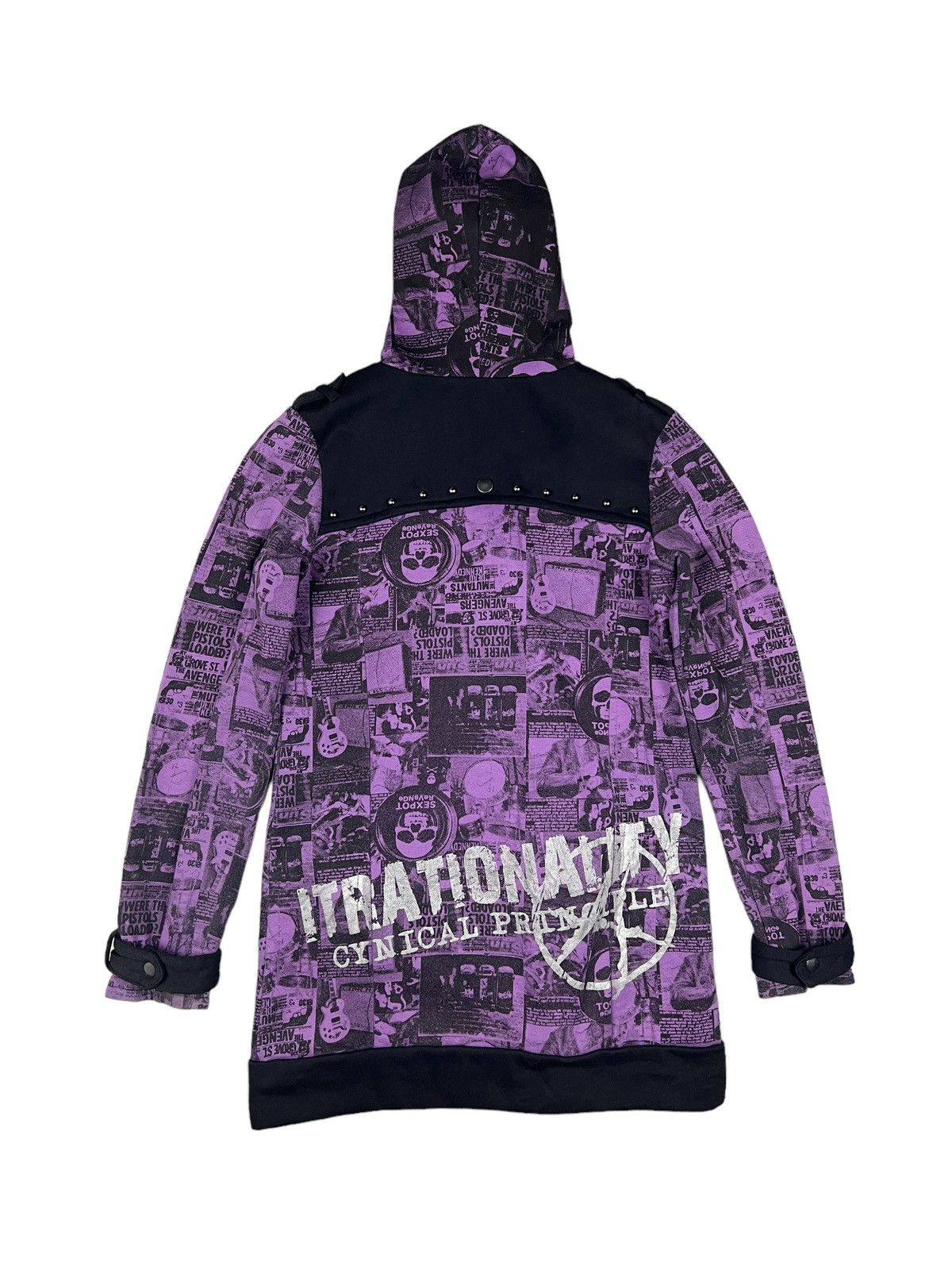 Sex Pot ReVeNGe Sex Pot Revenge Double Collar Zipper Hoodie Jacket Size US S / EU 44-46 / 1 - 2 Thumbnail