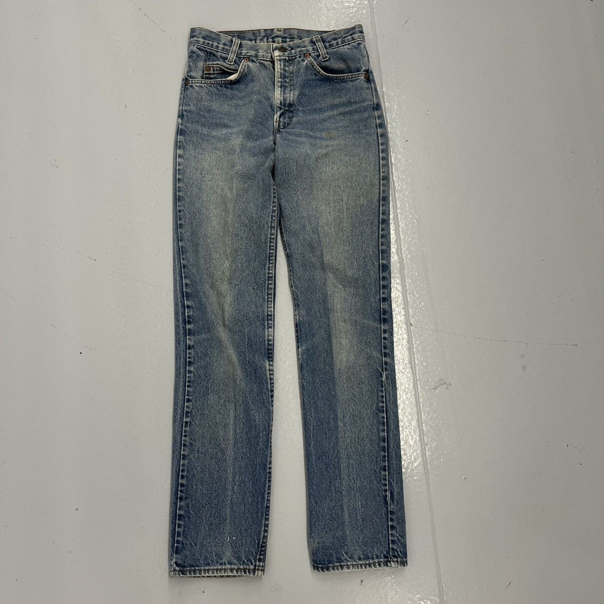 Vintage 70s Levi's 705 Blue Straight Leg Jeans 28x32