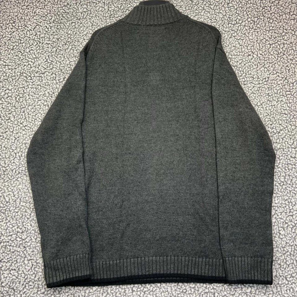 Perry Ellis Perry Ellis Sweater Men Plain Long Sleeve Pullover Outdoor M Size US M / EU 48-50 / 2 - 2 Thumbnail