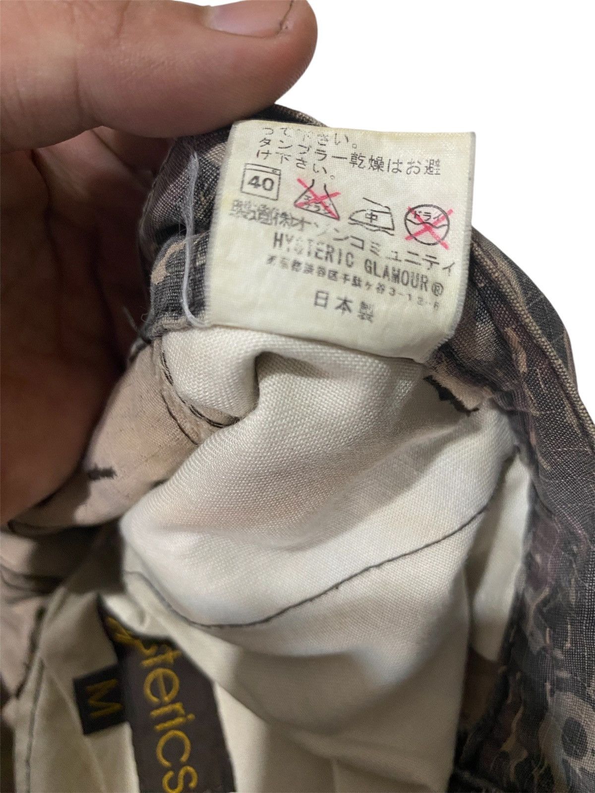Hysteric Glamour Hysteric Glamour Skull Size 31" - 8 Thumbnail