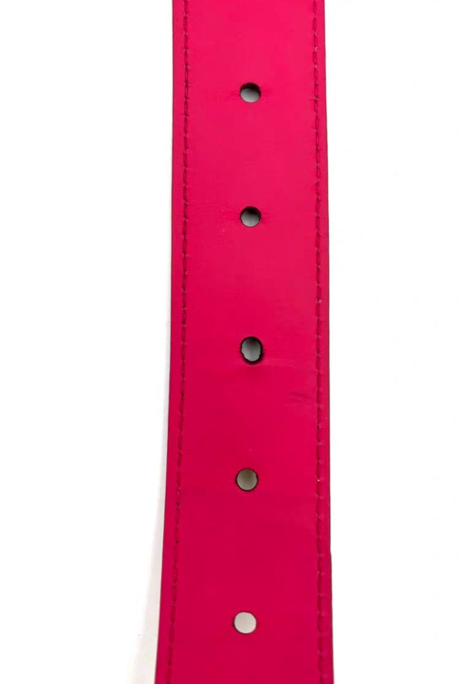 Louis Vuitton Louis Vuitton Multicolor Leather Belt with Gold Buckle Size ONE SIZE - 9 Thumbnail