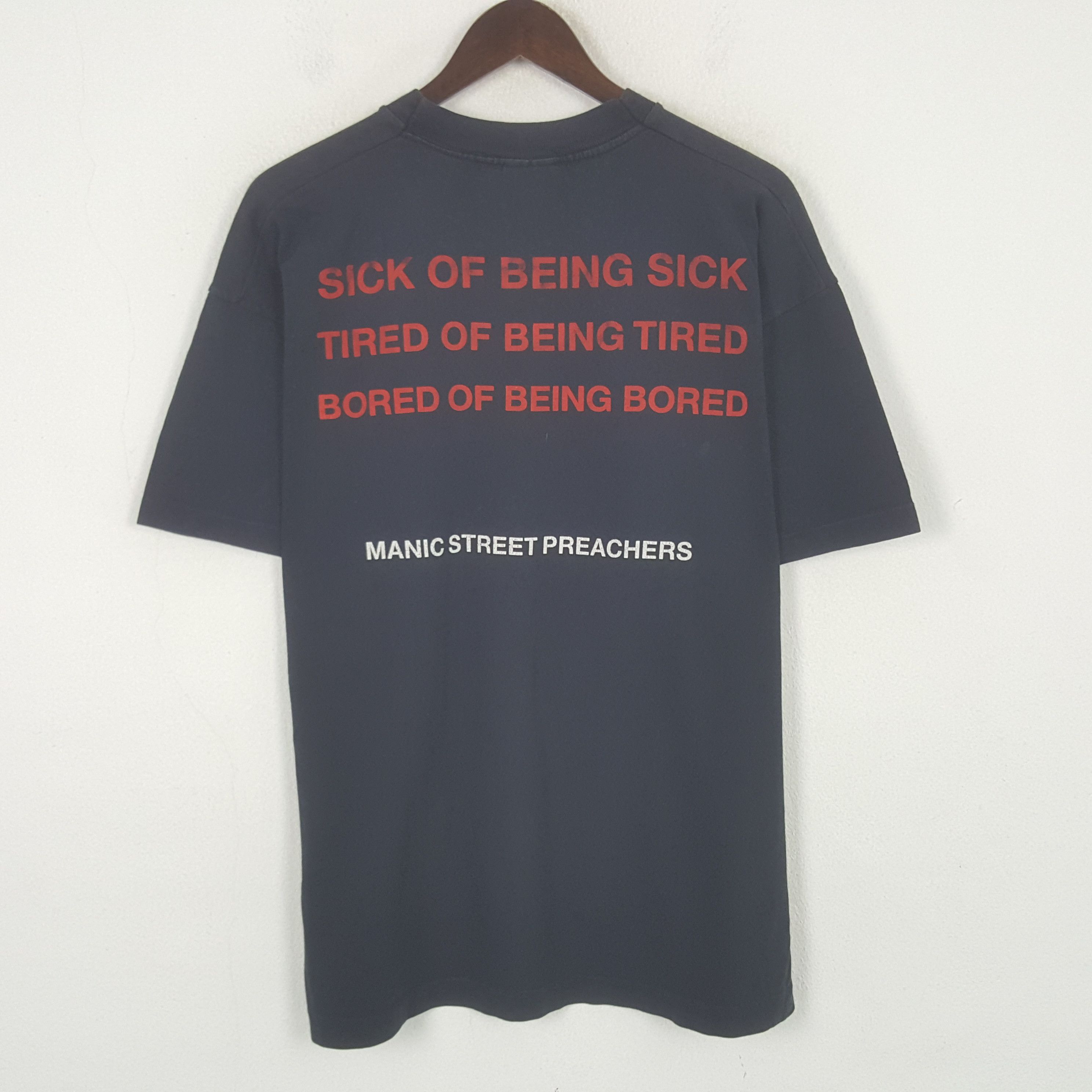 Band Tees Vintage Manic Street Preachei American Rock Band Tshirt Size US XL / EU 56 / 4 - 3 Thumbnail