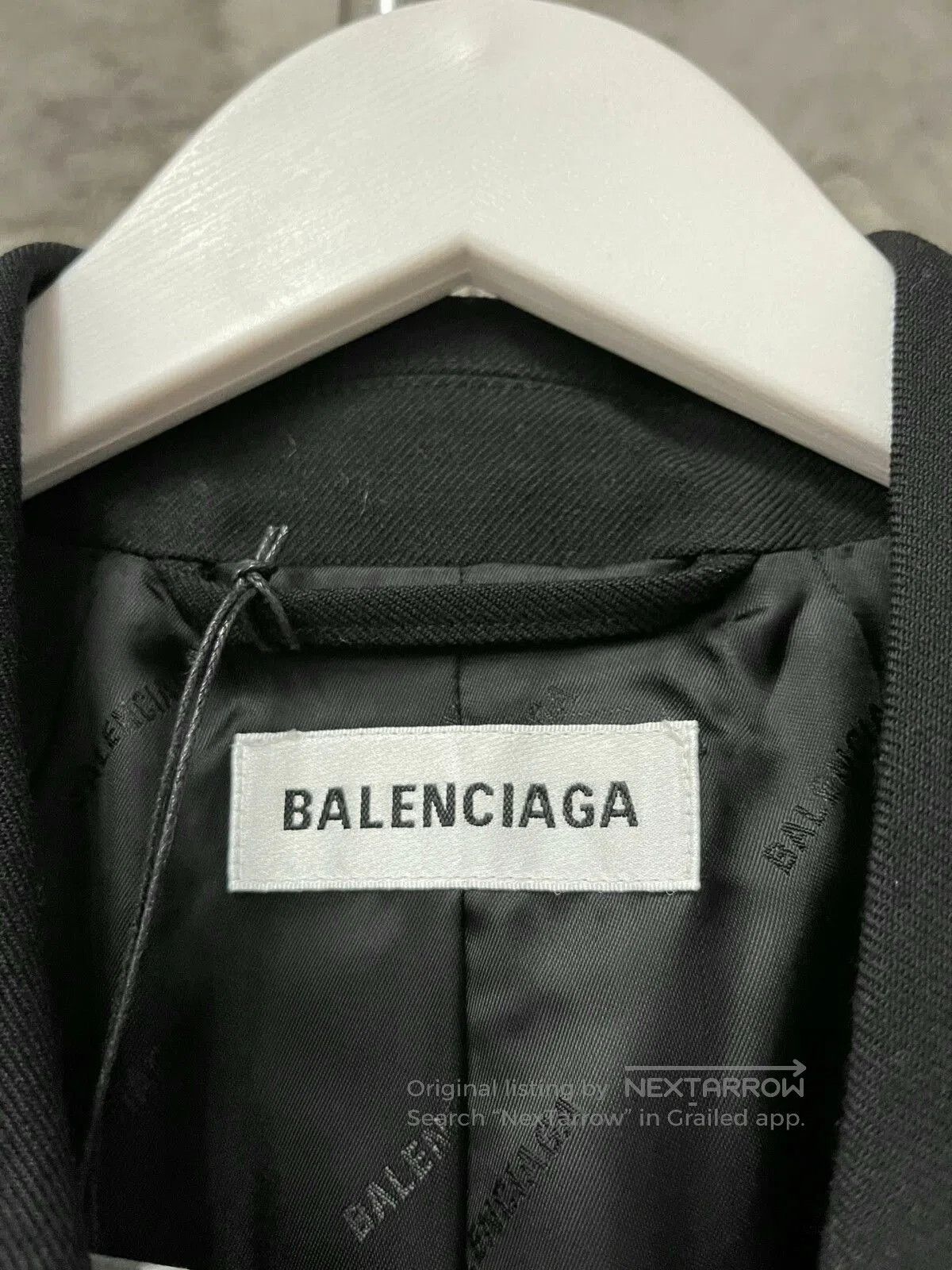 Balenciaga Balenciaga Hourglass Blazer. Size US XS / EU 42 / 0 - 6 Thumbnail